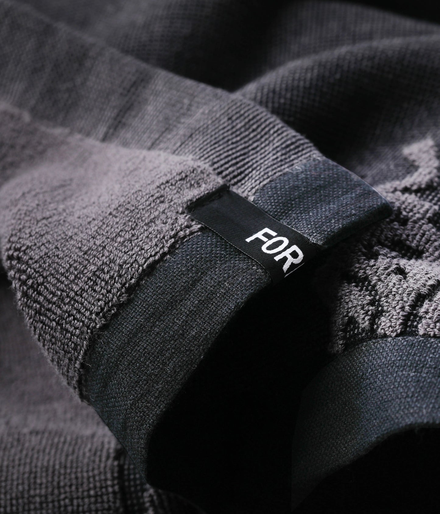 Former Merchandise - CRUX BEACH TOWEL - BLACK CHARCOAL - ARROW & BEAST