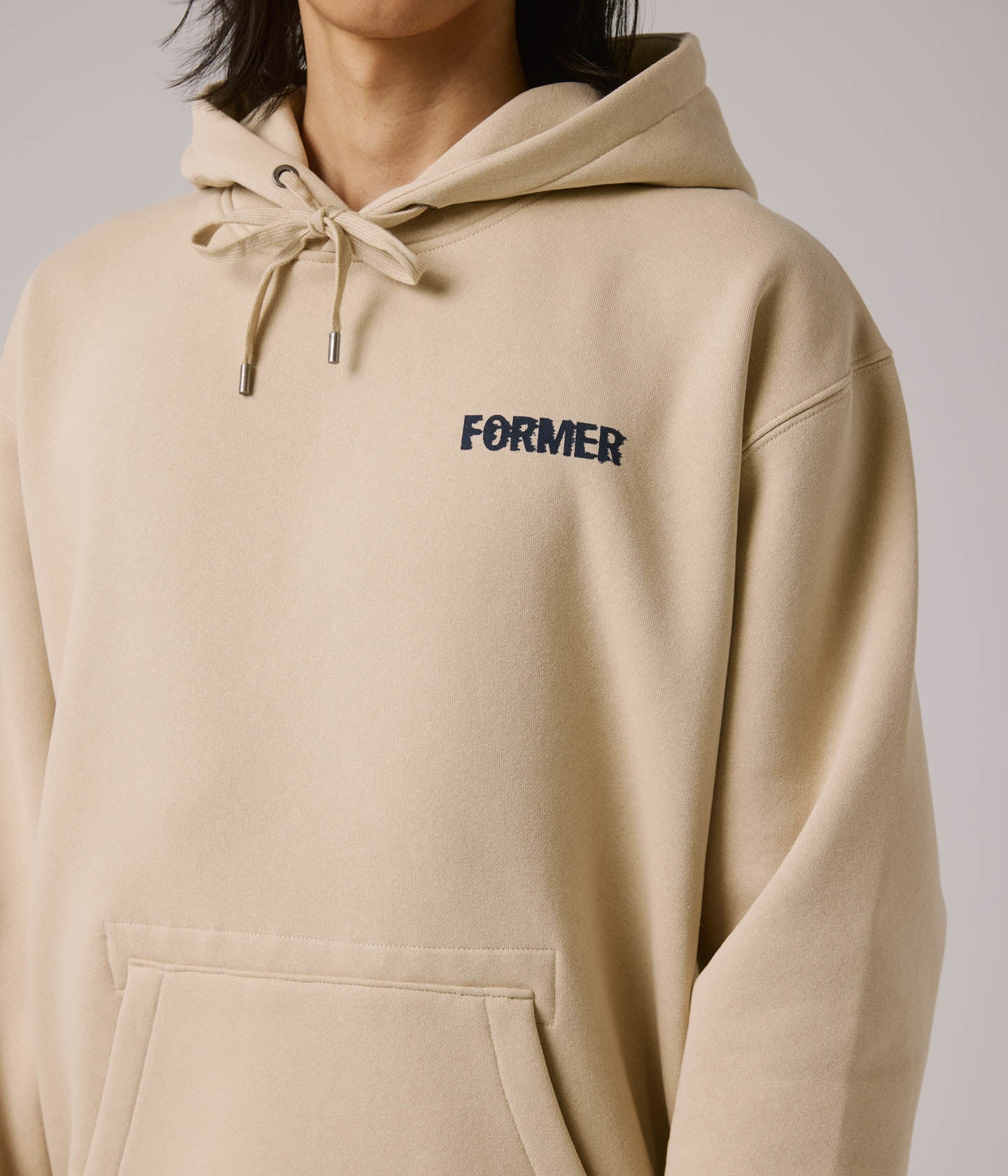 LABYRINTH HOOD // BONE