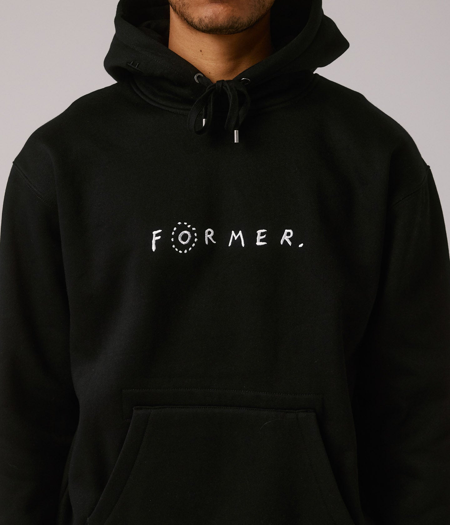 SKITTISH HOOD // BLACK