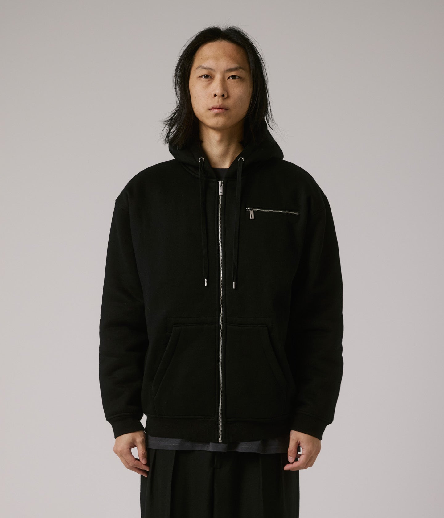 CA LINED ZT HOOD // BLACK