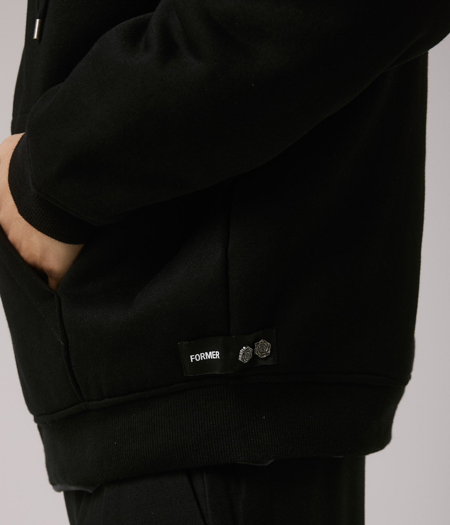 CA LINED ZT HOOD // BLACK