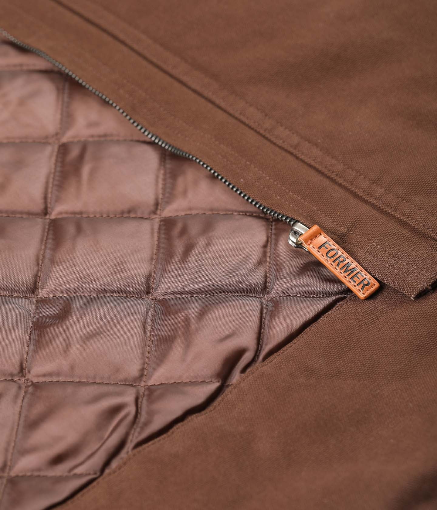 VT CANVAS VEST // BROWN