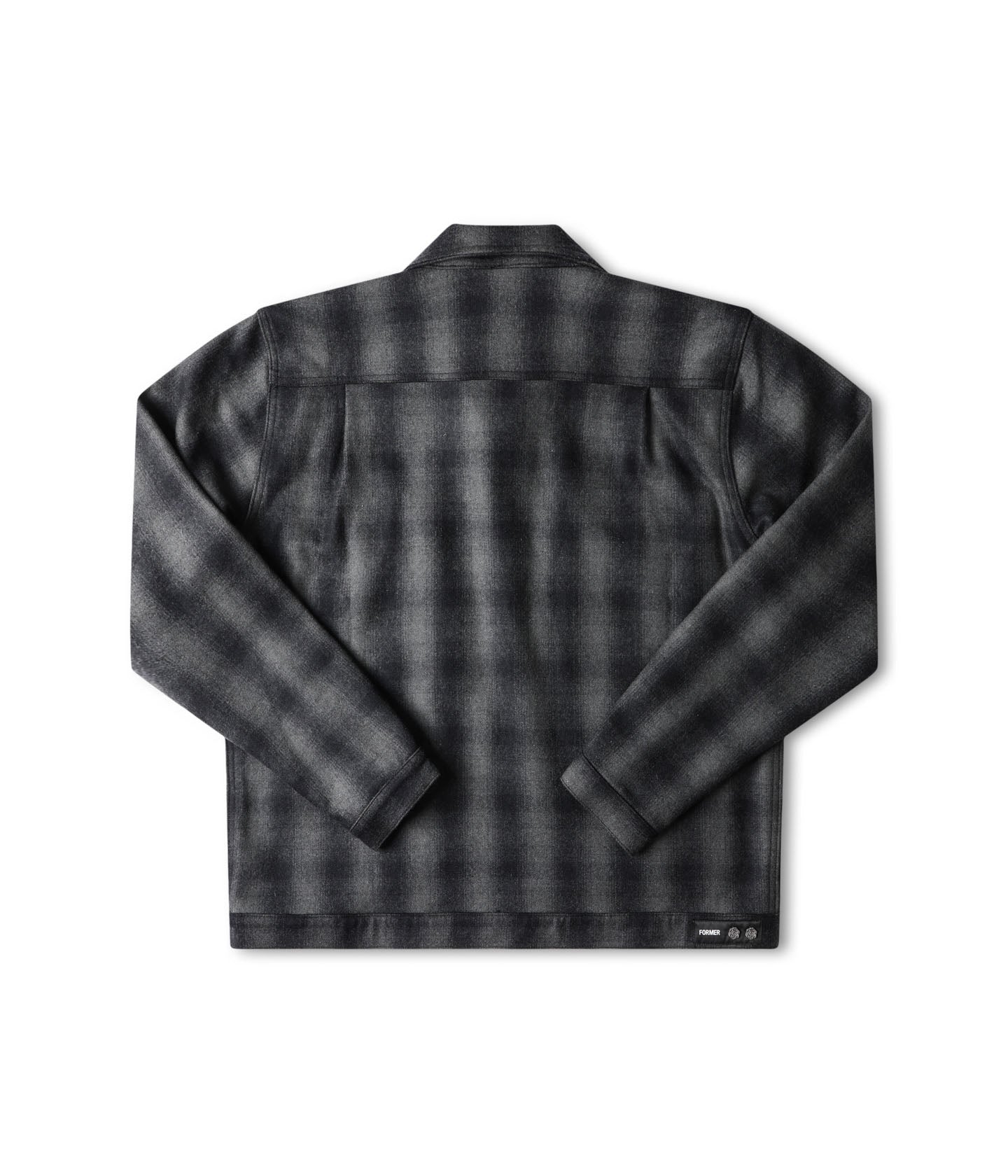 CA CHECK CAGE JACKET // BLACK
