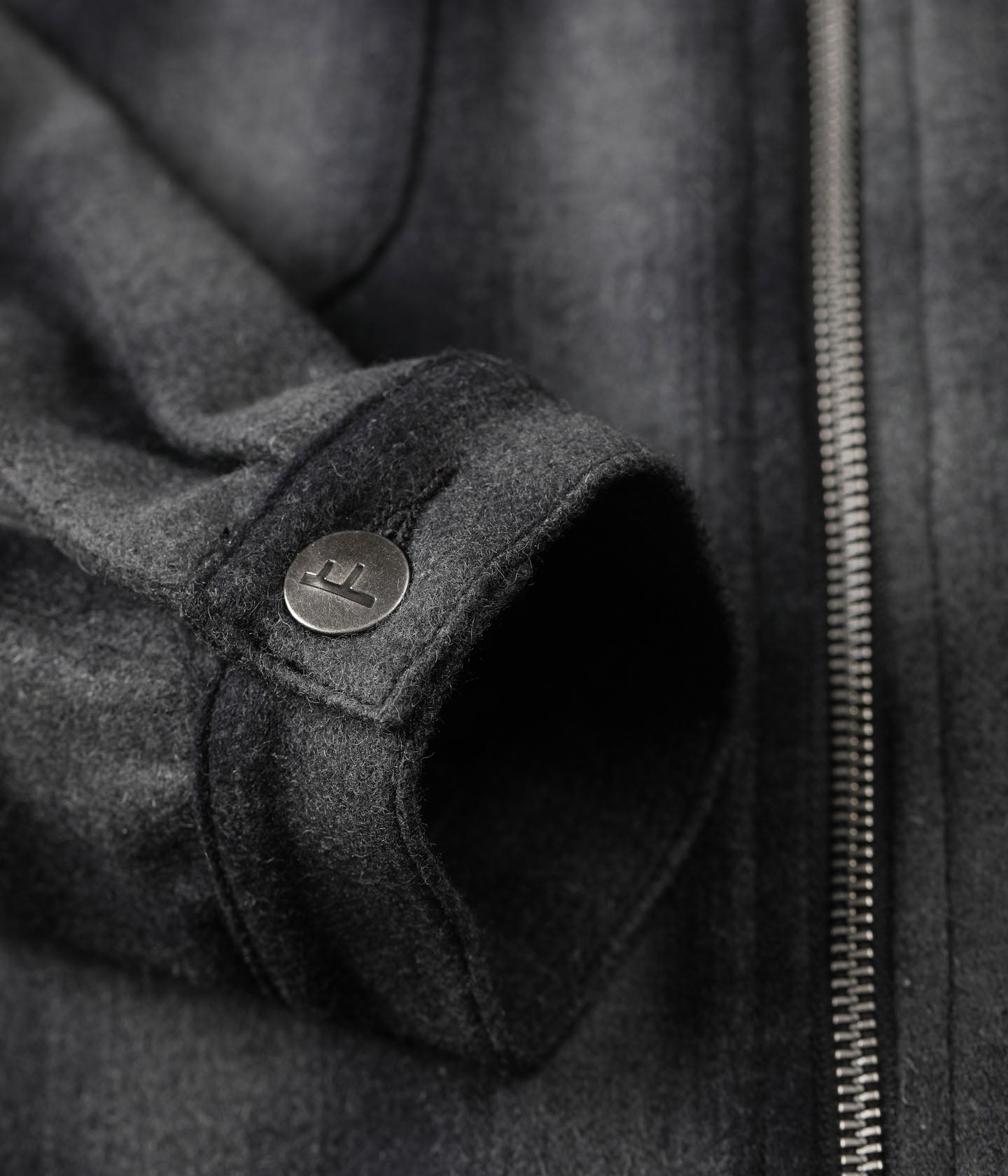 CA CHECK CAGE JACKET // BLACK