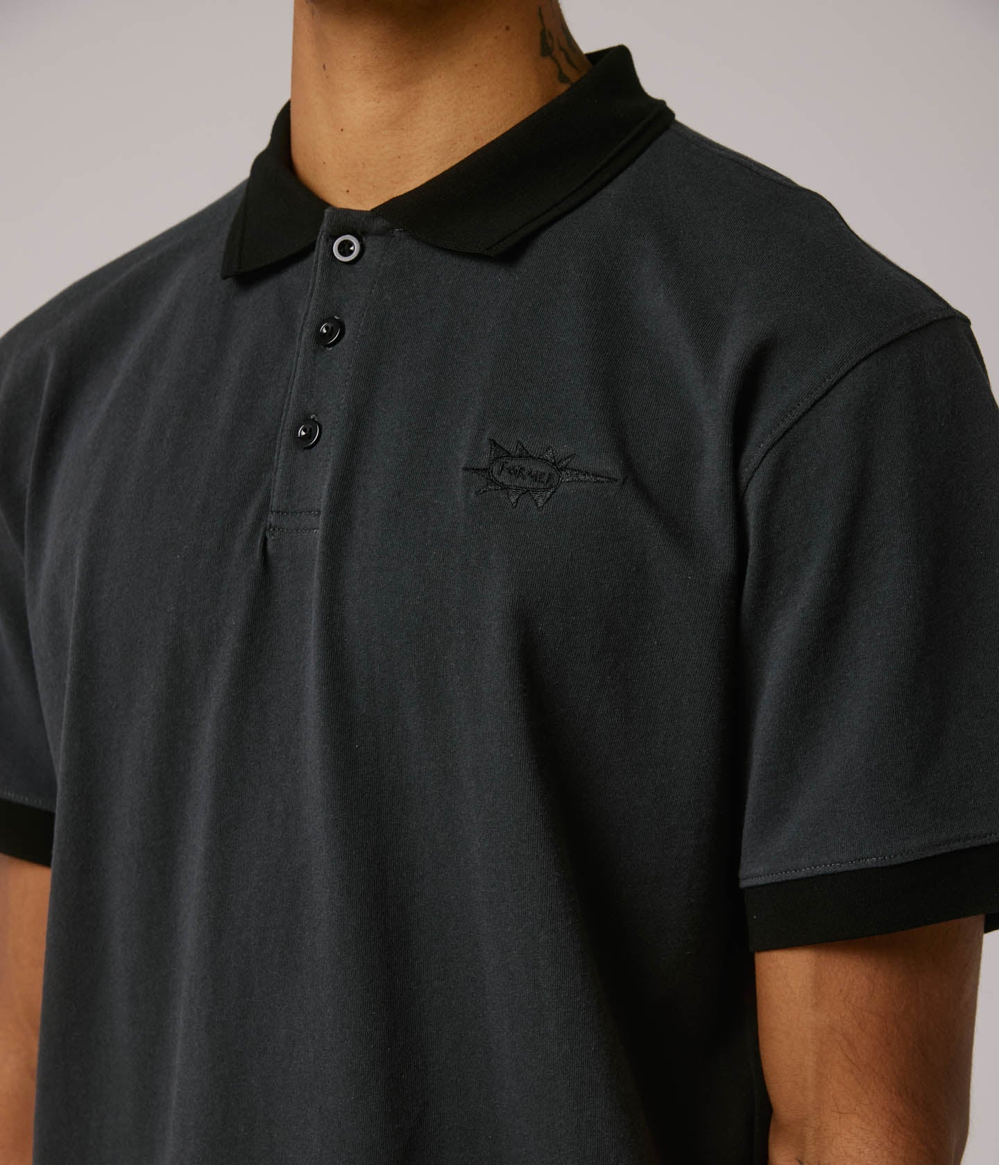 GLEAM SS POLO // TAUPE