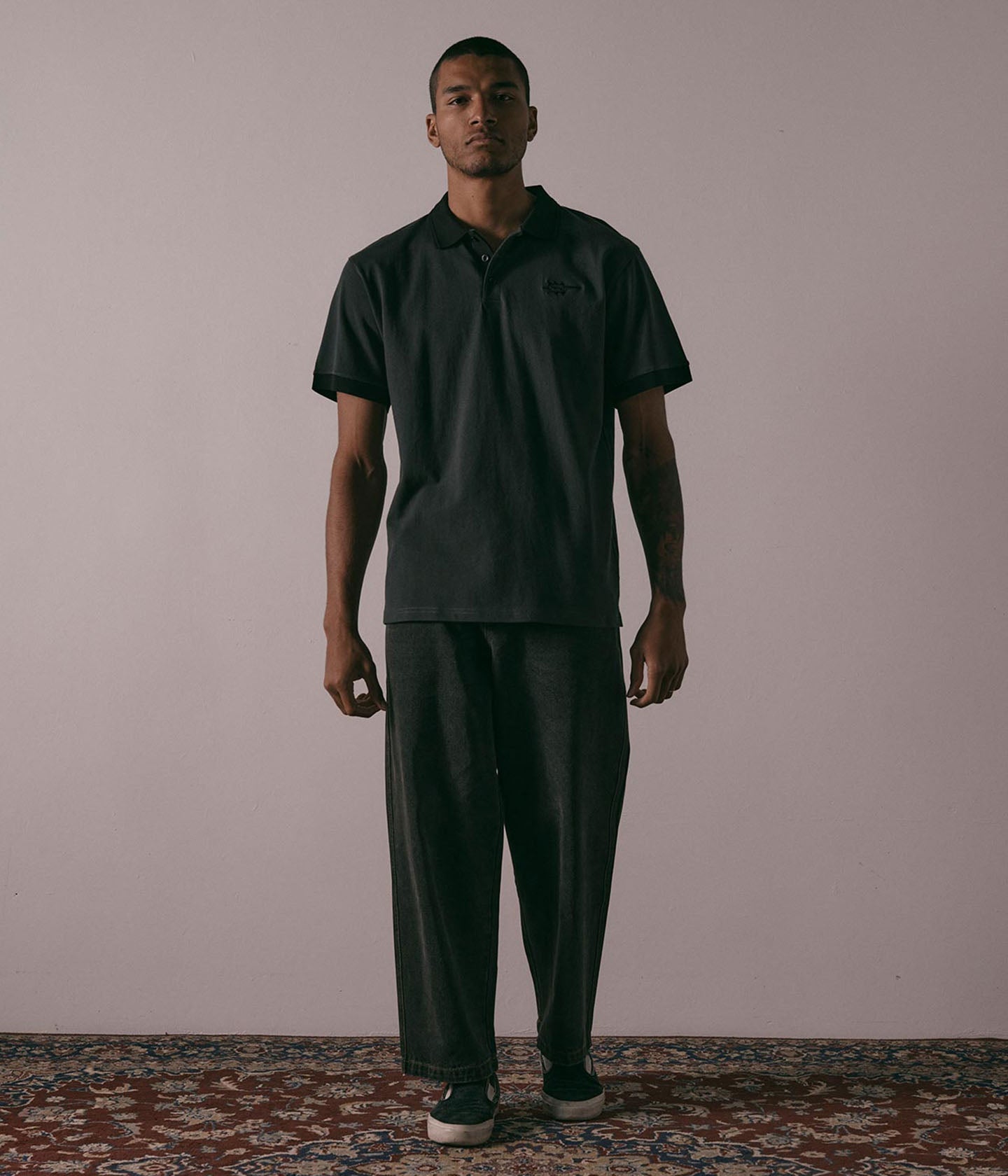 GLEAM SS POLO // TAUPE