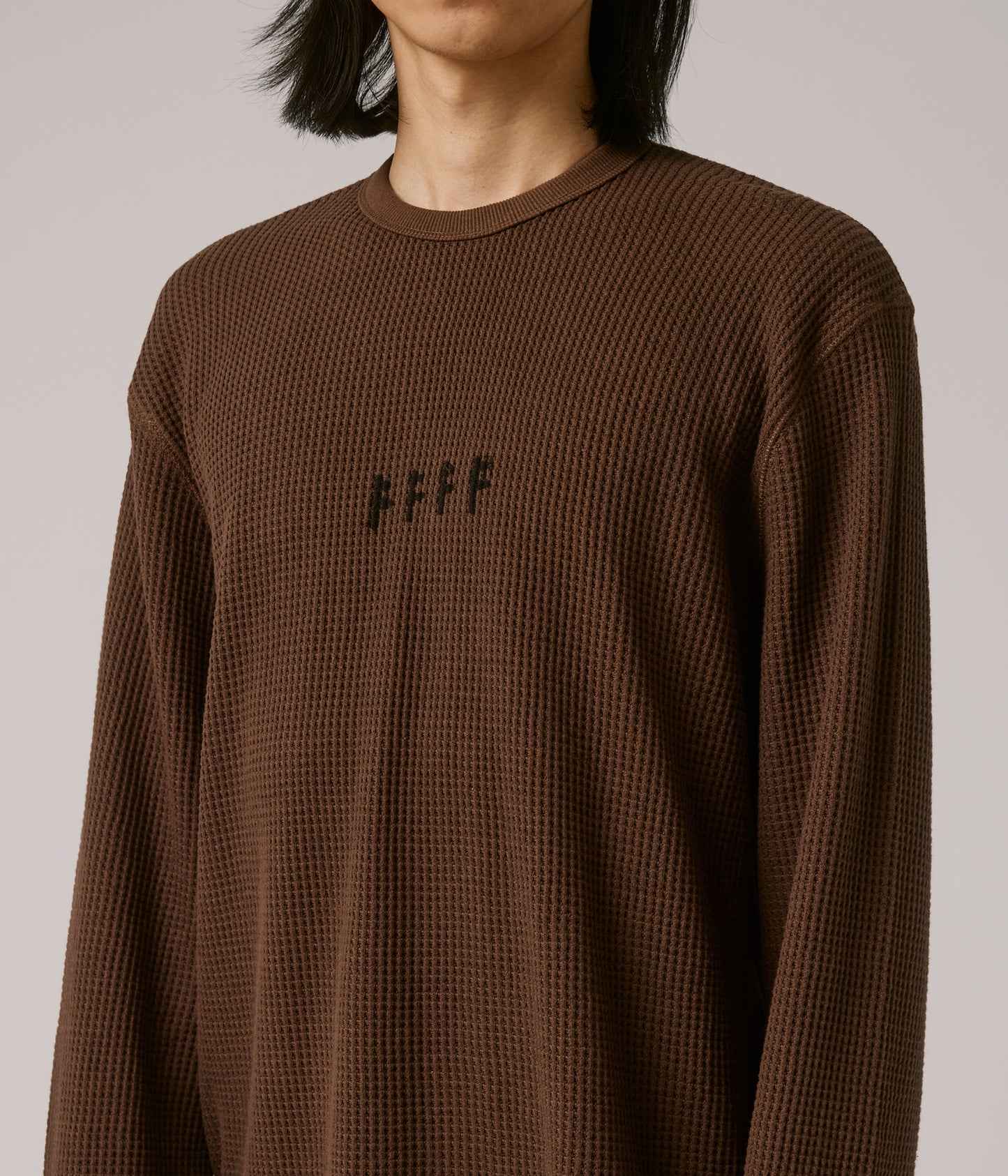 AG WAFFLE LS // TAUPE