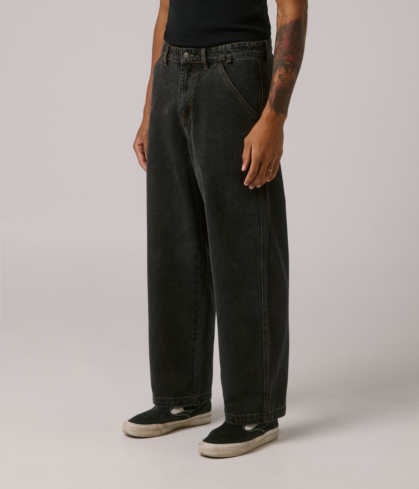 REYNOLDS DENIM PANT // WASHED BLACK