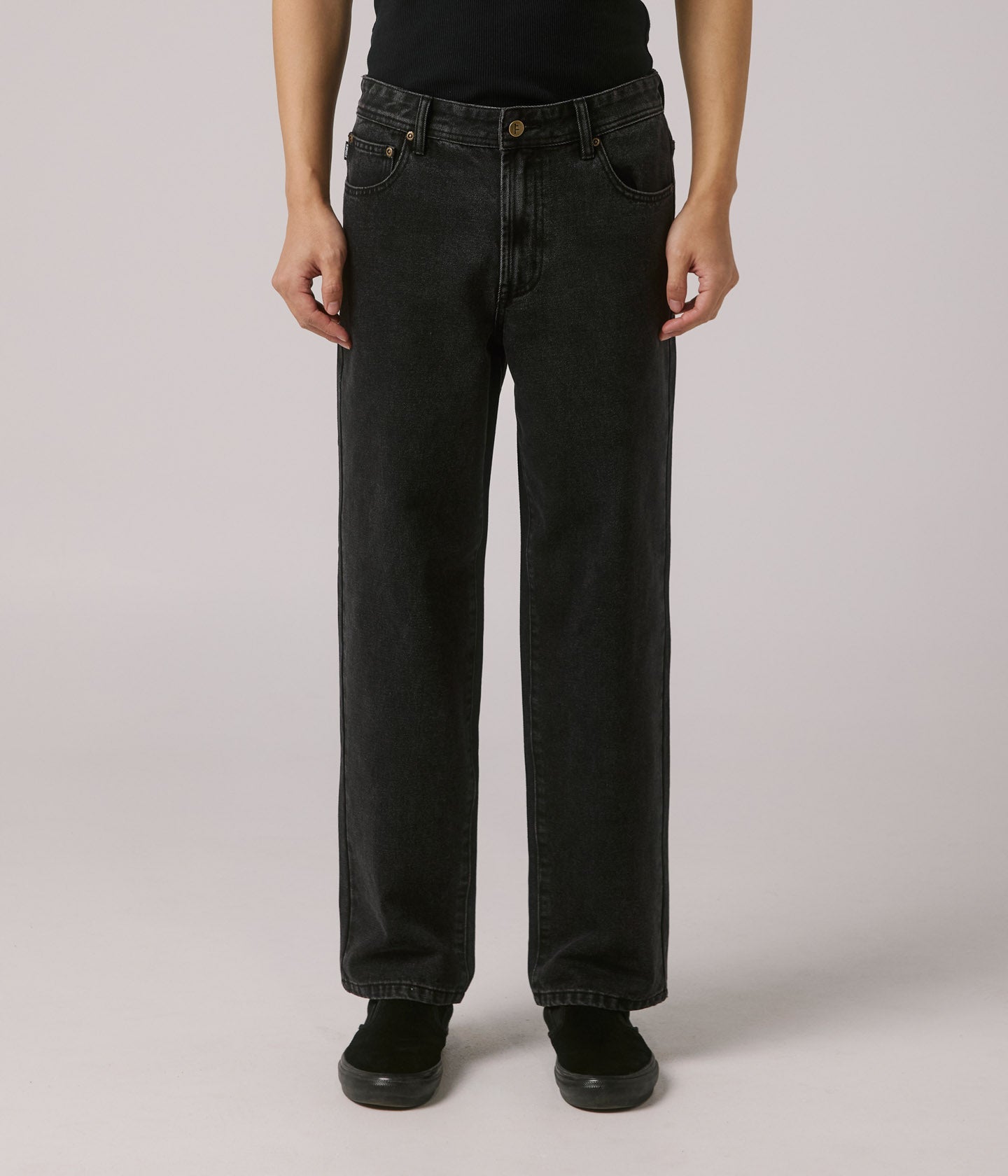CRUX DENIM PANT // WASHED BLACK