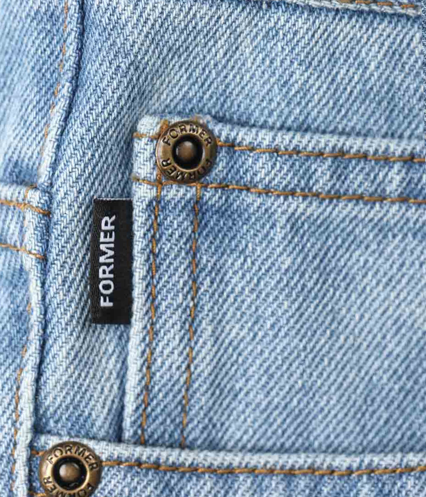 CRUX DENIM PANT WASHED BLUE