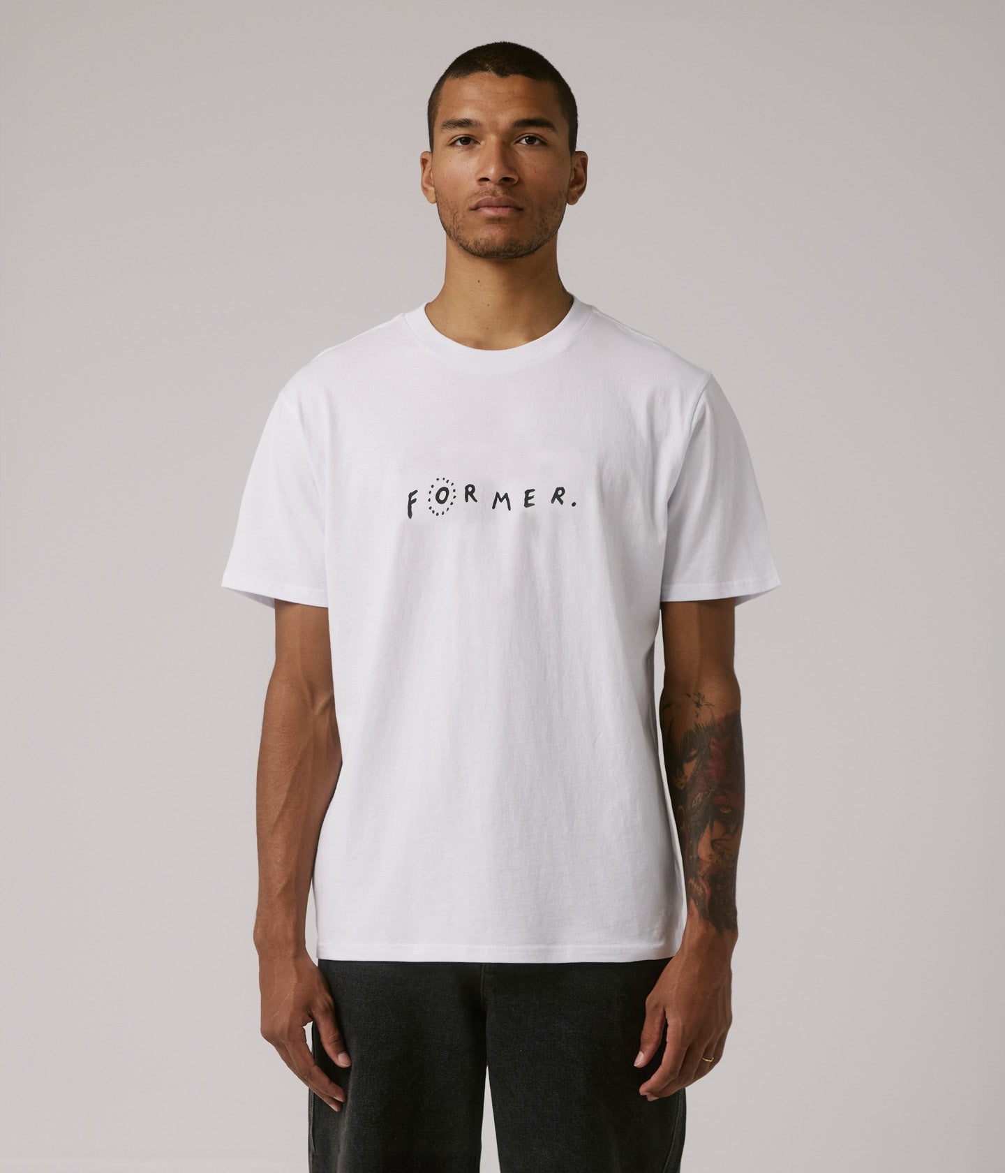 SKITTISH T-SHIRT // WHITE