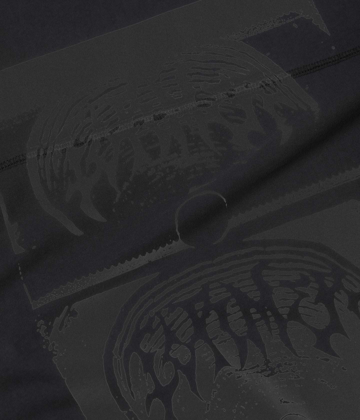 COMPLICRUX T-SHIRT // BLACK OVERDYE