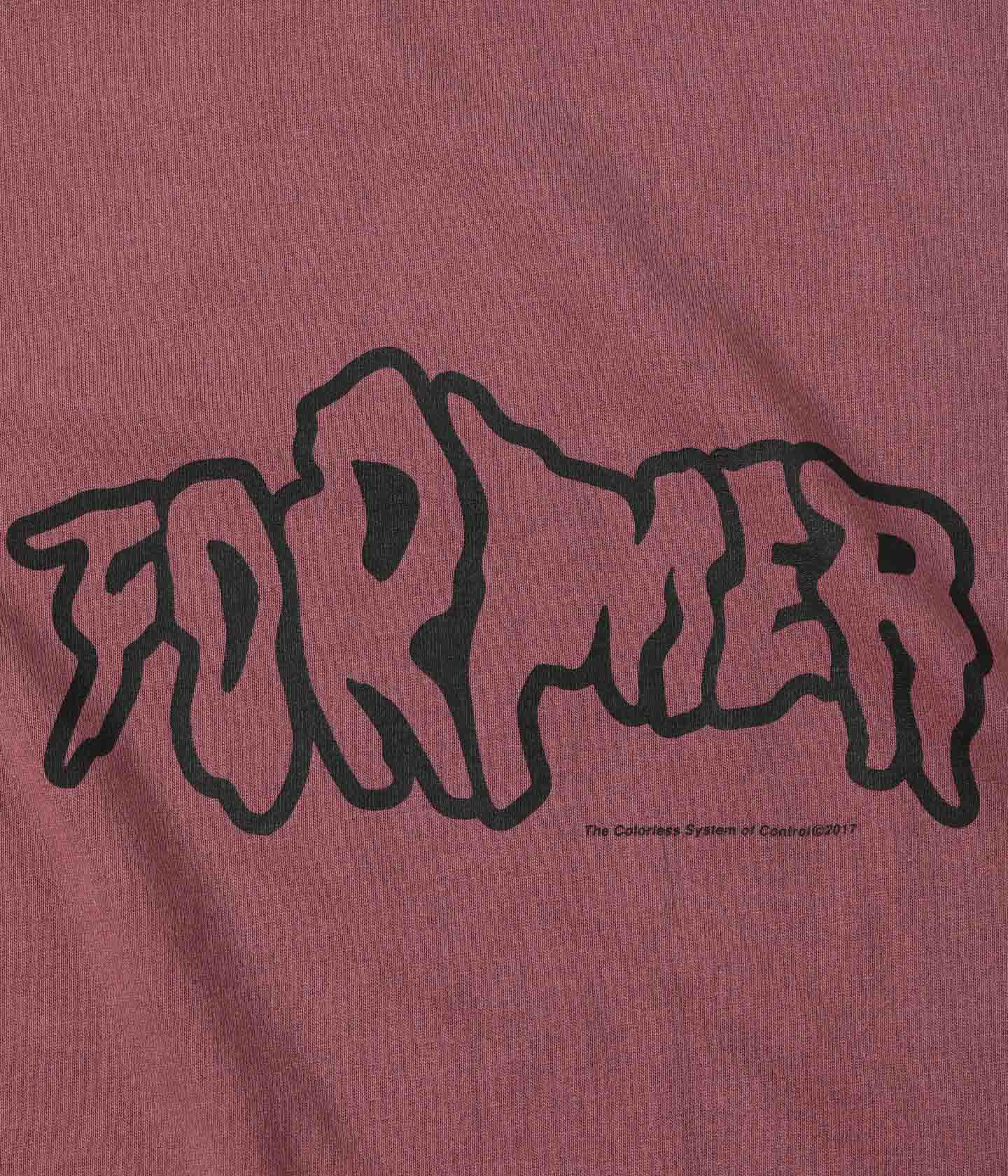 VANISH RINGER T-SHIRT // PLUM