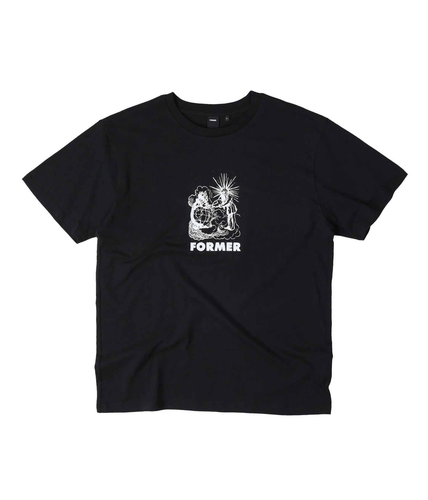 Former - VIRTUOUS T-SHIRT BLACK - BLACK - ARROW & BEAST