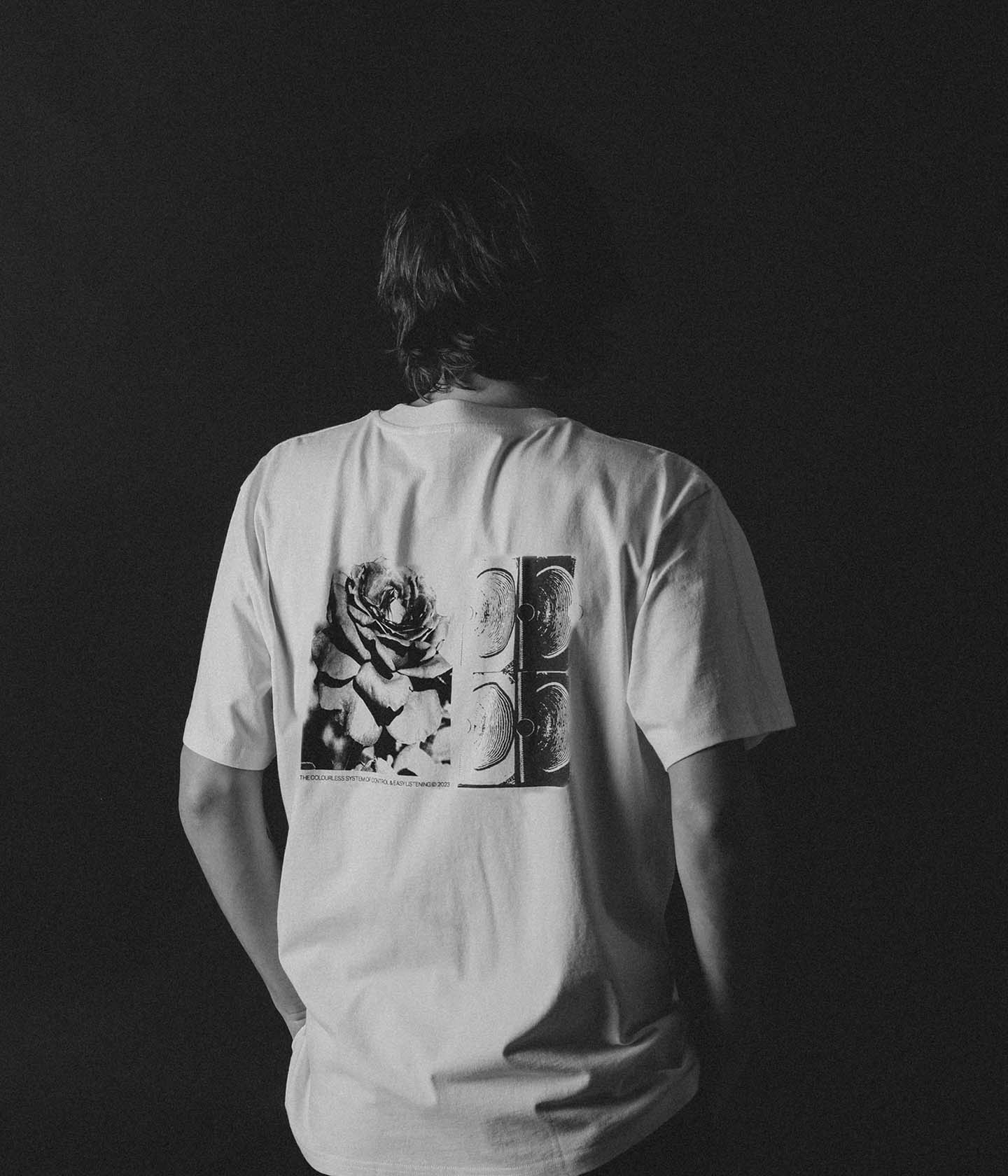 ROSE CRUX T-SHIRT // WHITE