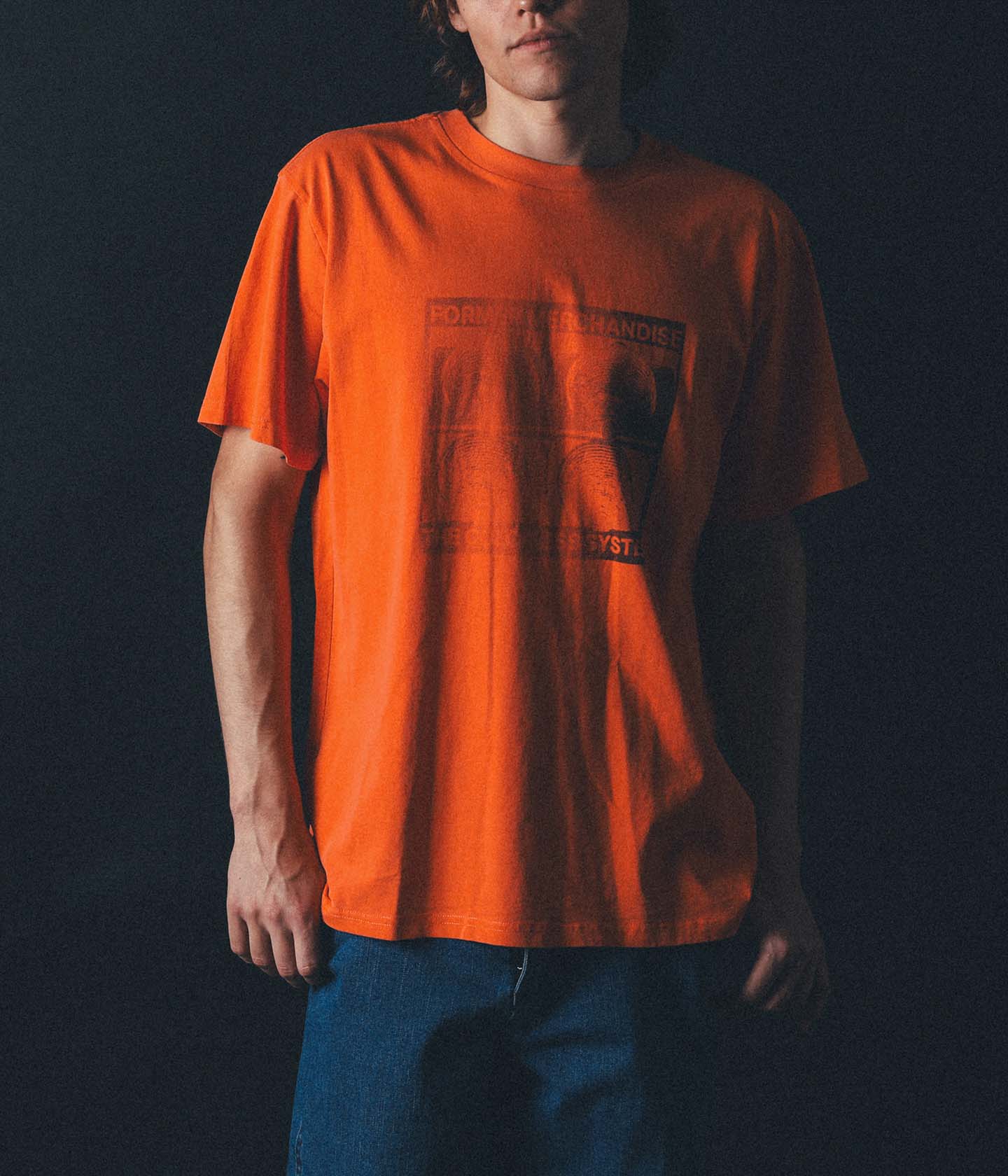 CRUX SCAN T-SHIRT // ORANGE