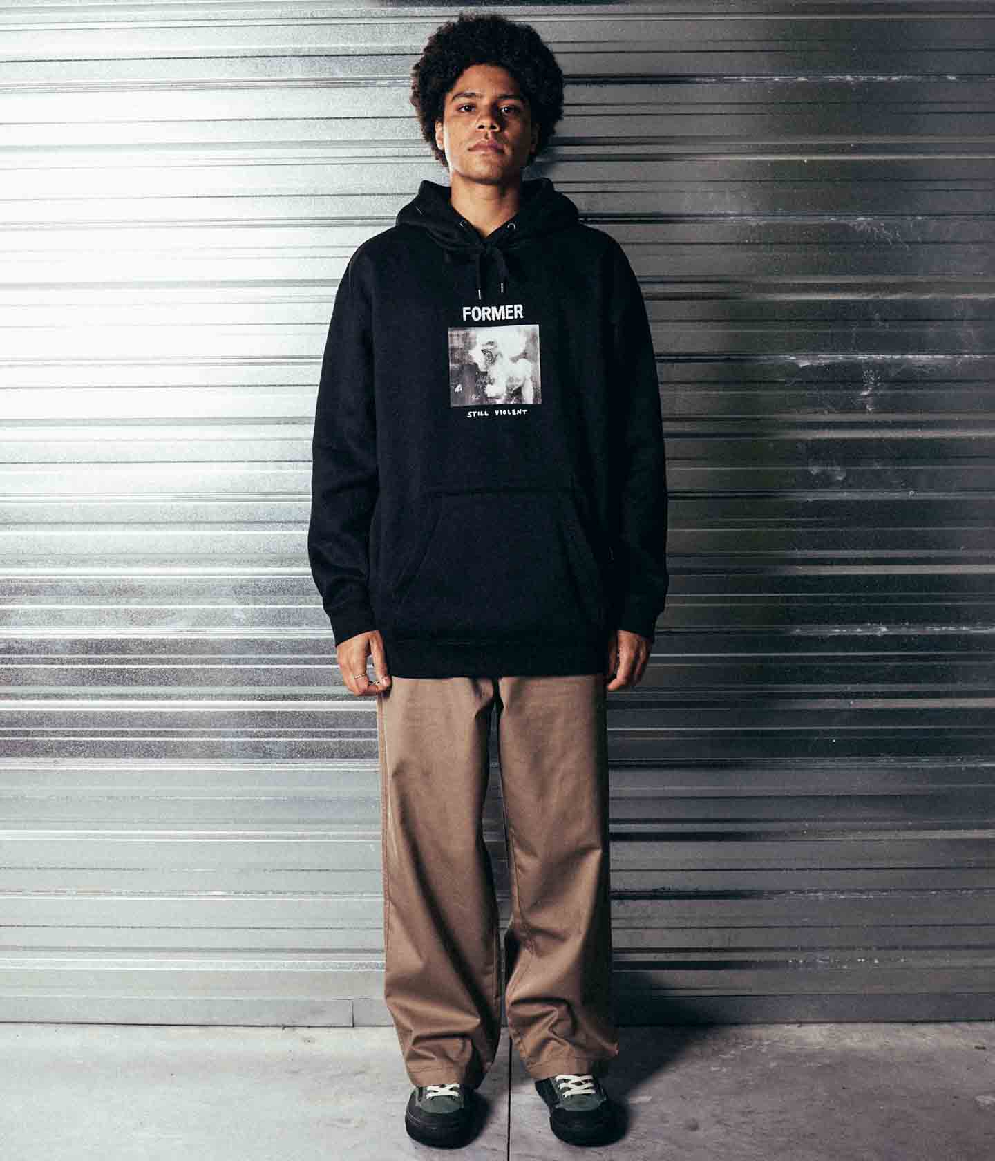 WAR POODLE HOOD // BLACK