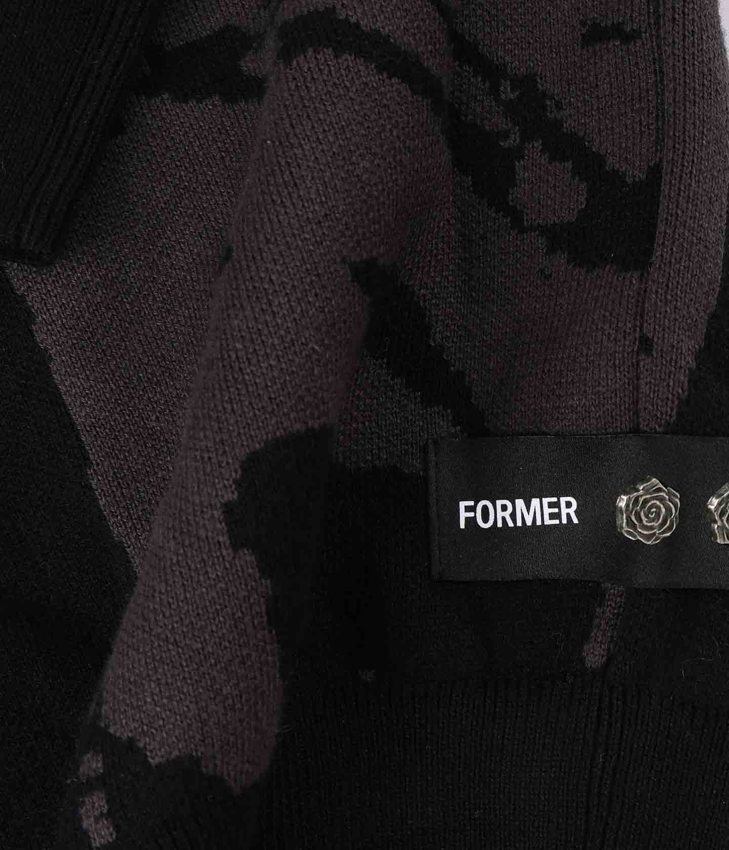 DISTORT LS KNIT POLO