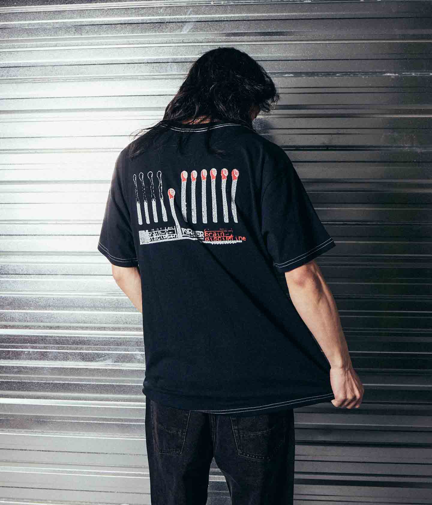 DISCIPLINE OVERSIZED T-SHIRT // BLACK