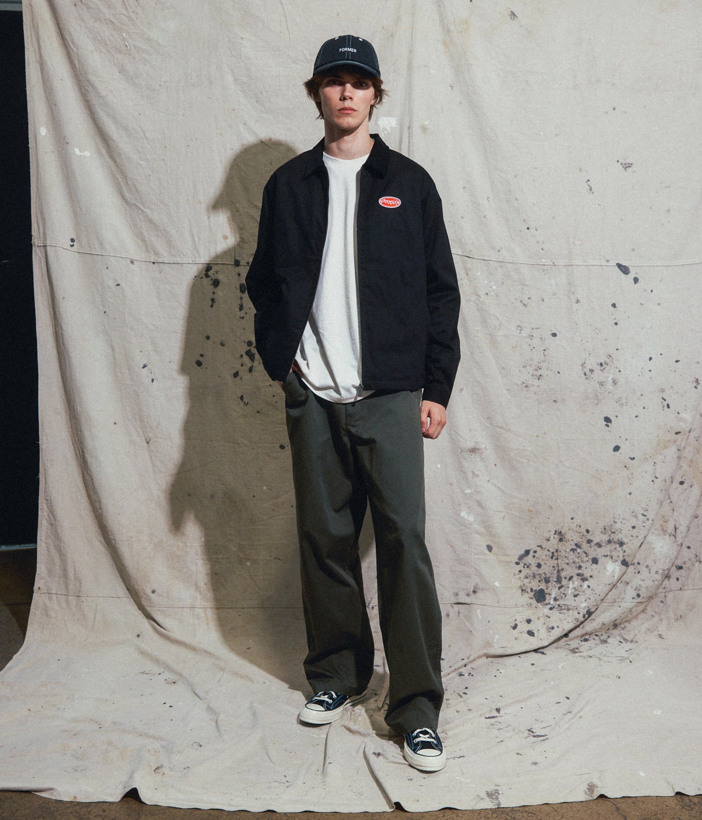 REYNOLDS FLATLINE WORK JACKET // BLACK