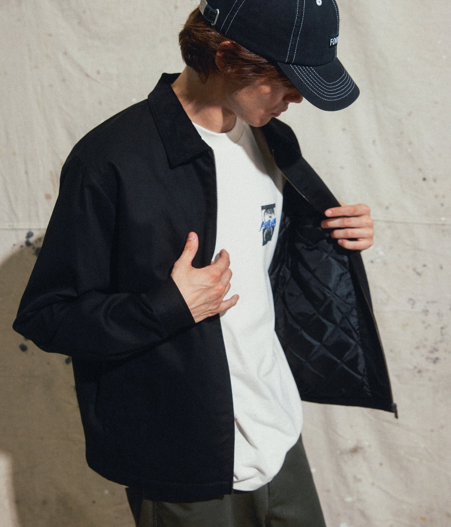 REYNOLDS FLATLINE WORK JACKET // BLACK