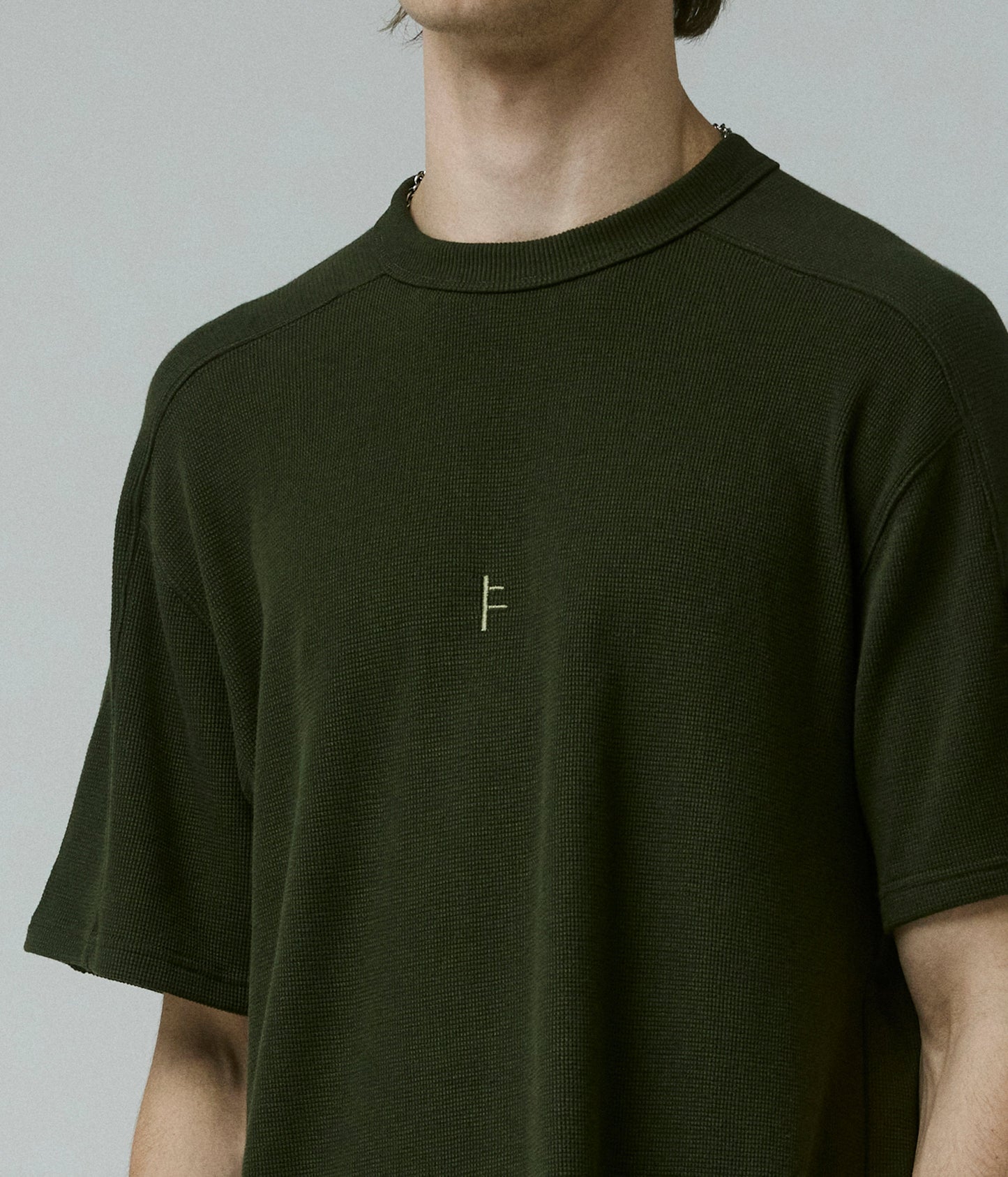 FRANCHISE WAFFLE SS T-SHIRT // SURPLUS