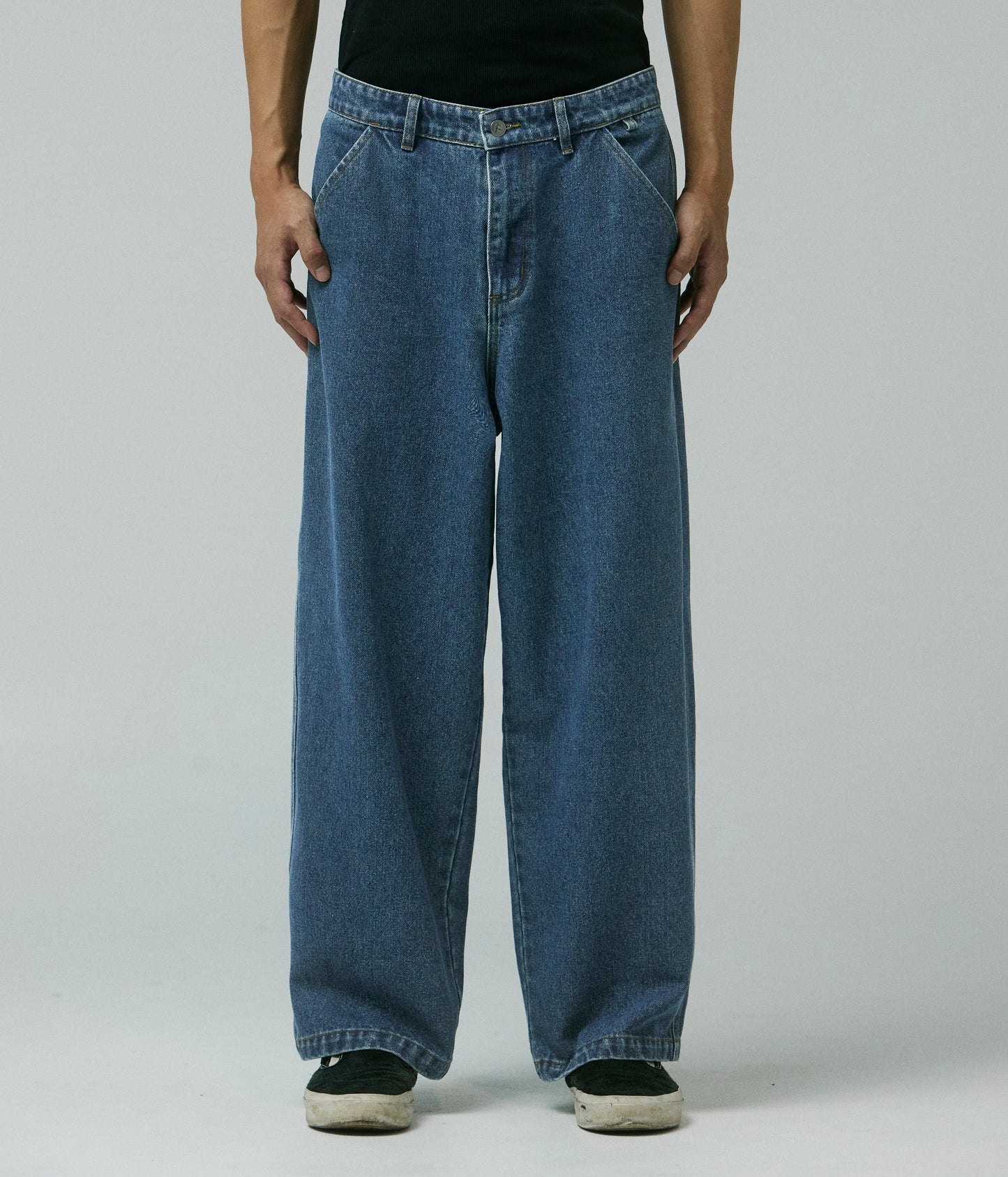 REYNOLDS FLATLINE DENIM PANT // DARK BLUE
