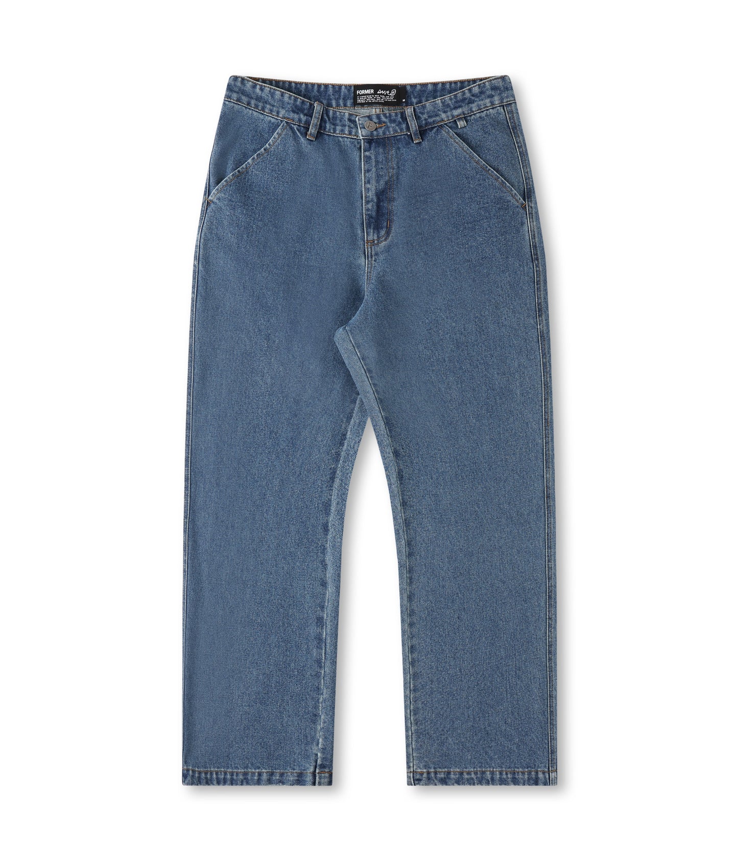 REYNOLDS FLATLINE DENIM PANT // DARK BLUE