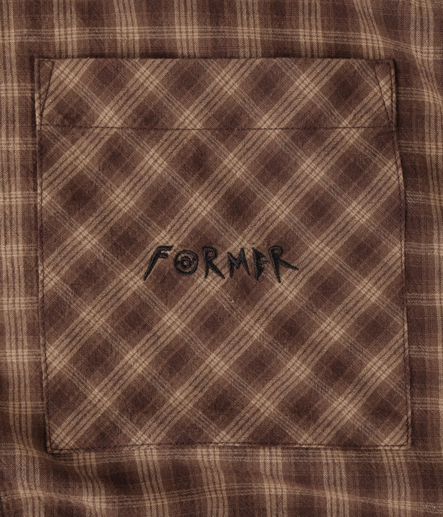 MANNERS CHECK SS SHIRT // BARK