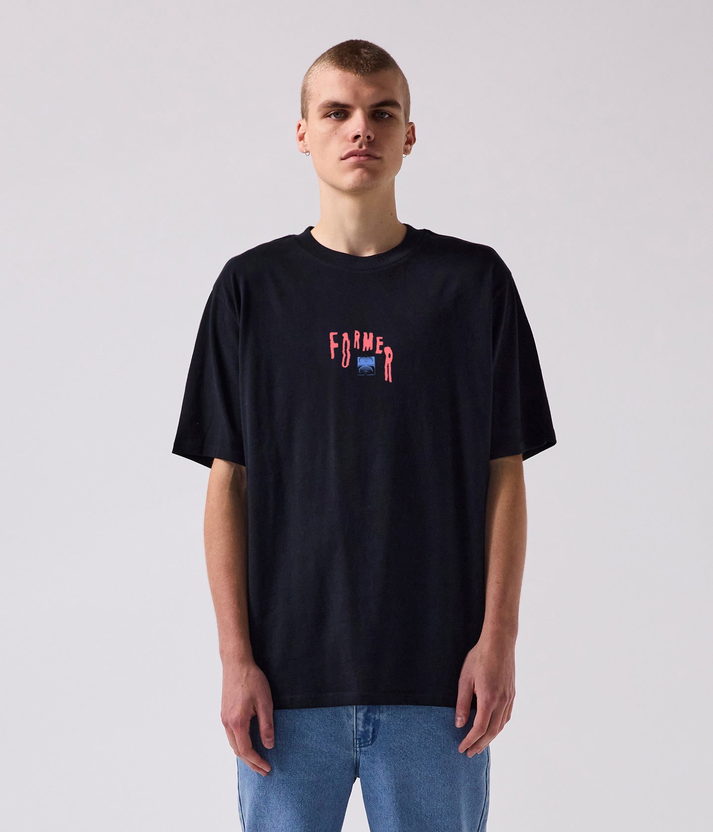 WARPAGE CRUX T-SHIRT // BLACK