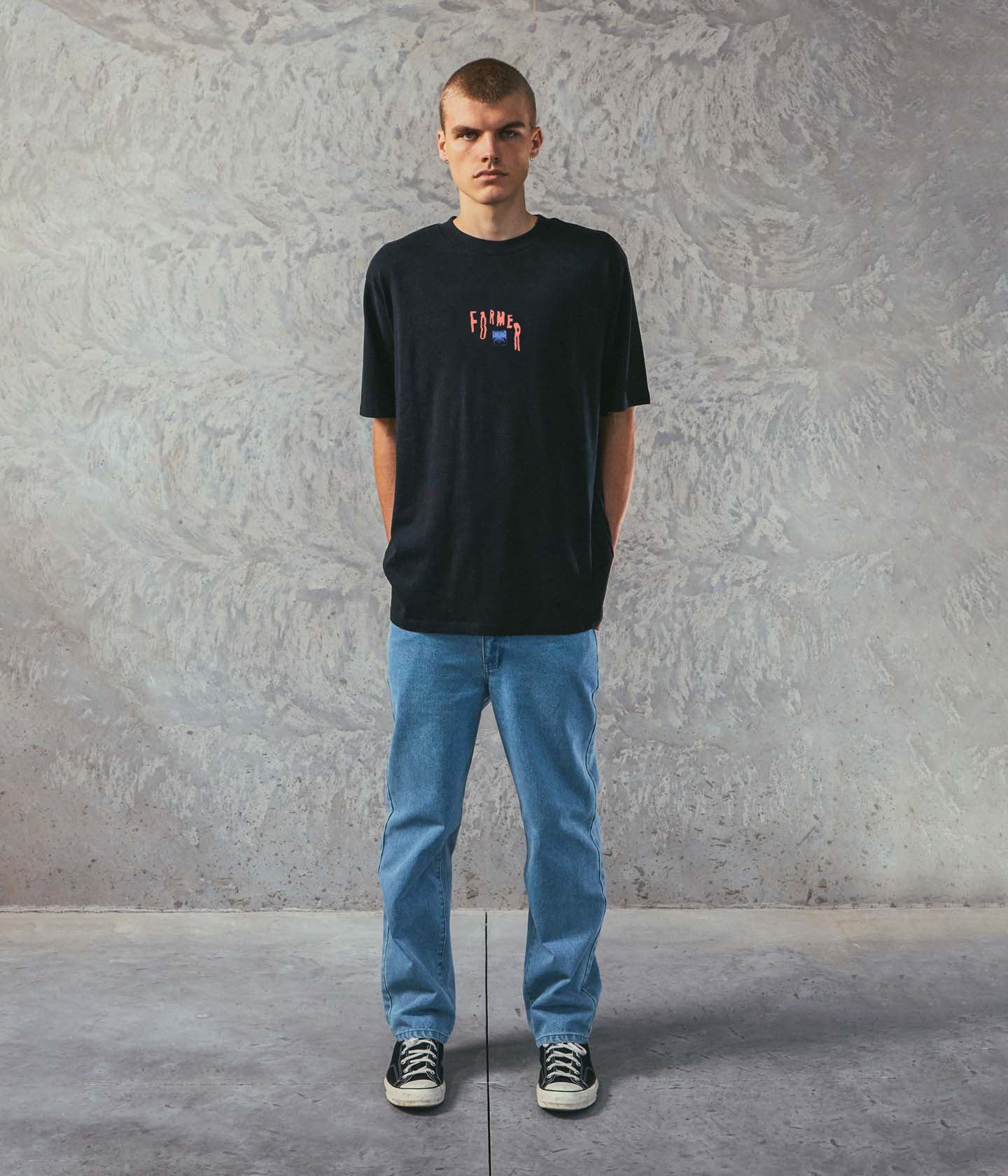 WARPAGE CRUX T-SHIRT // BLACK