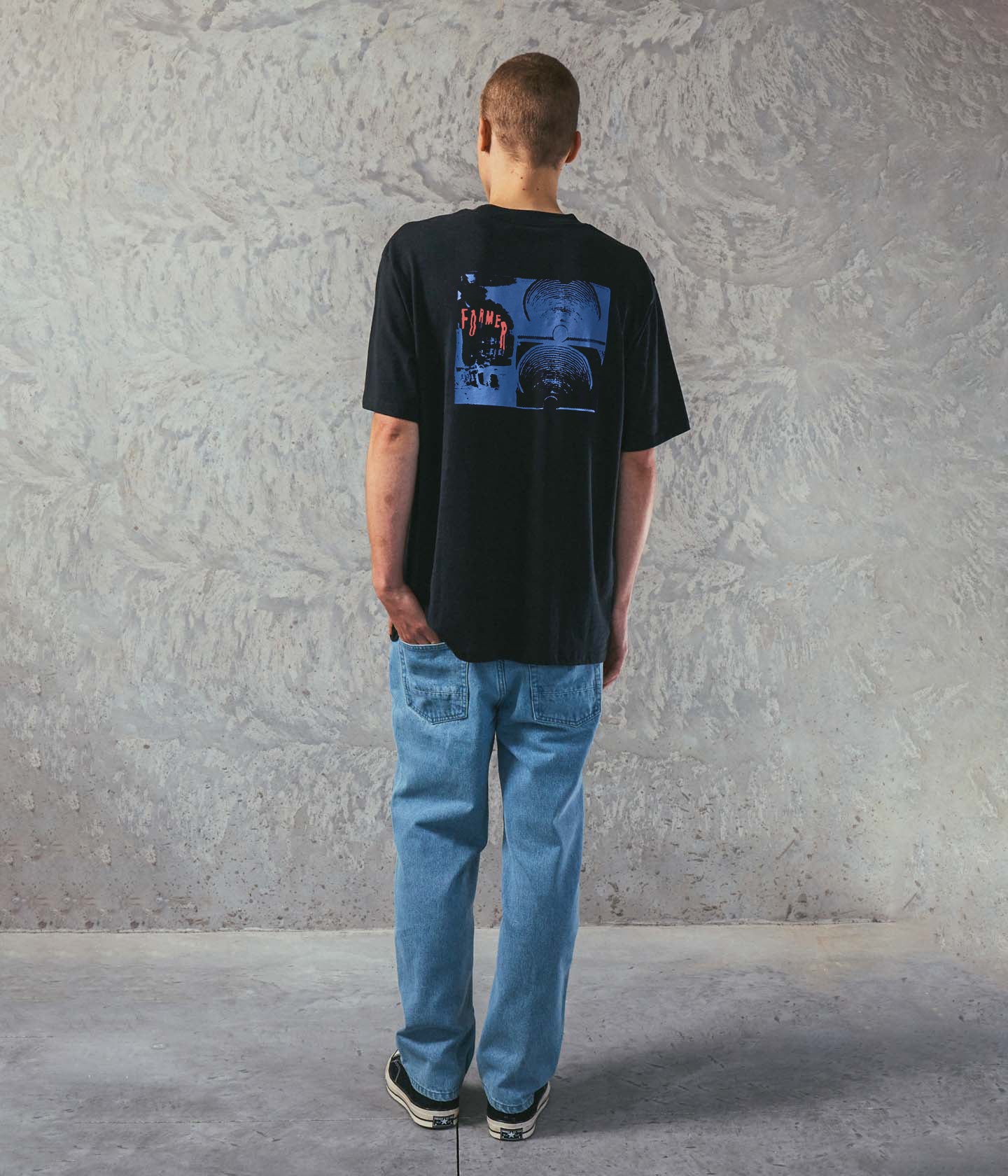 WARPAGE CRUX T-SHIRT // BLACK