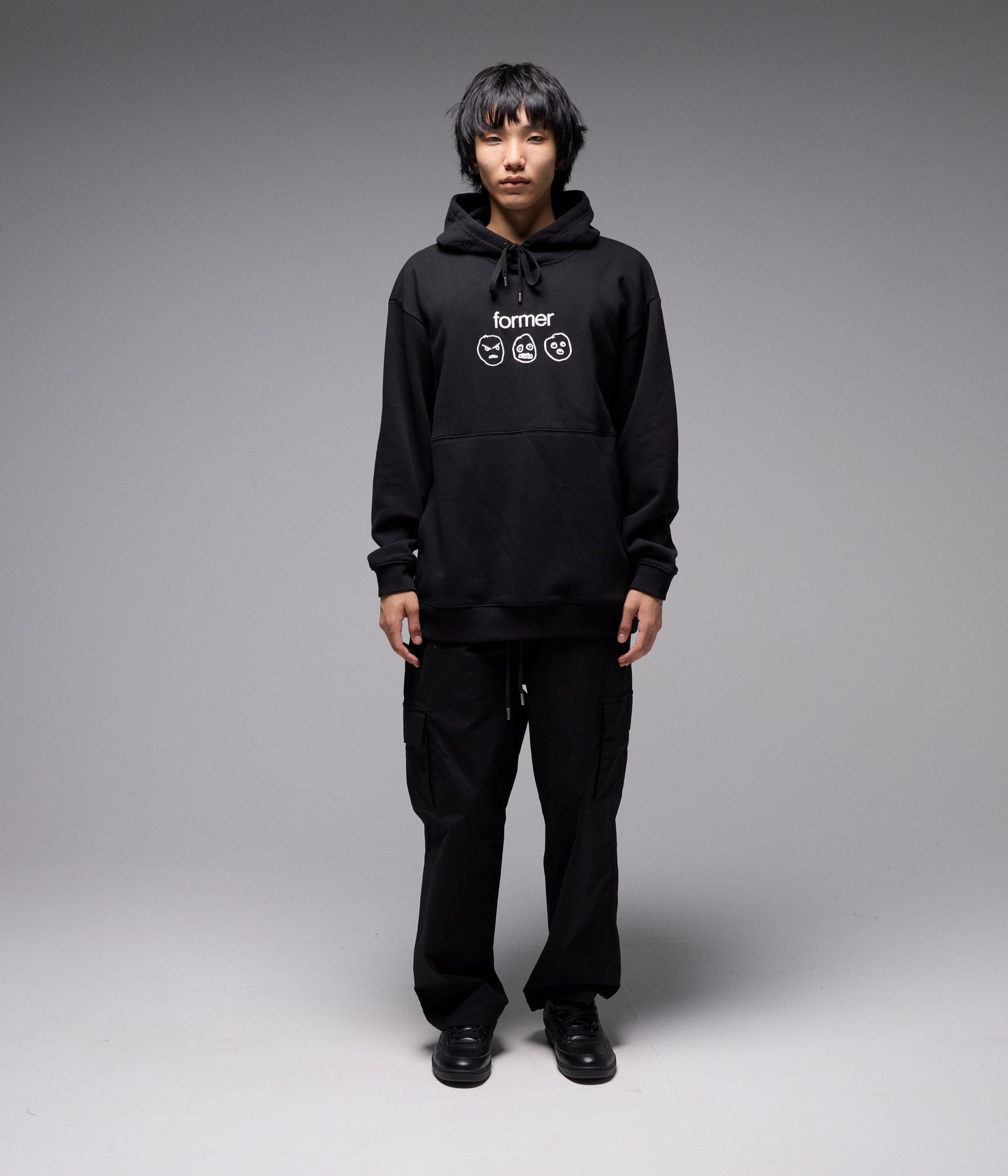 OSCILLATING HOOD // BLACK