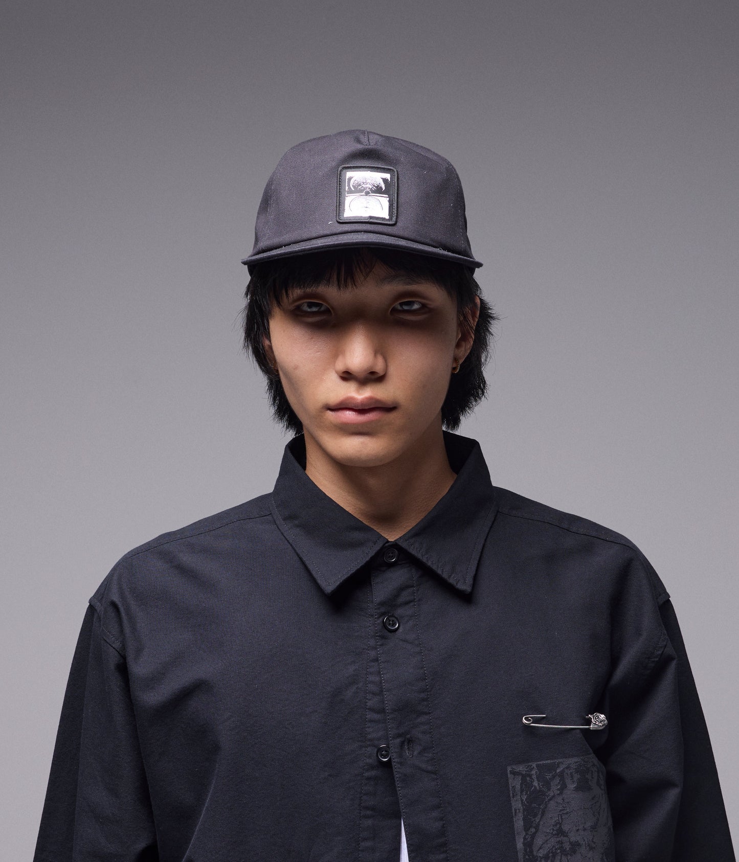 CRUX PATCH CAP // BLACK