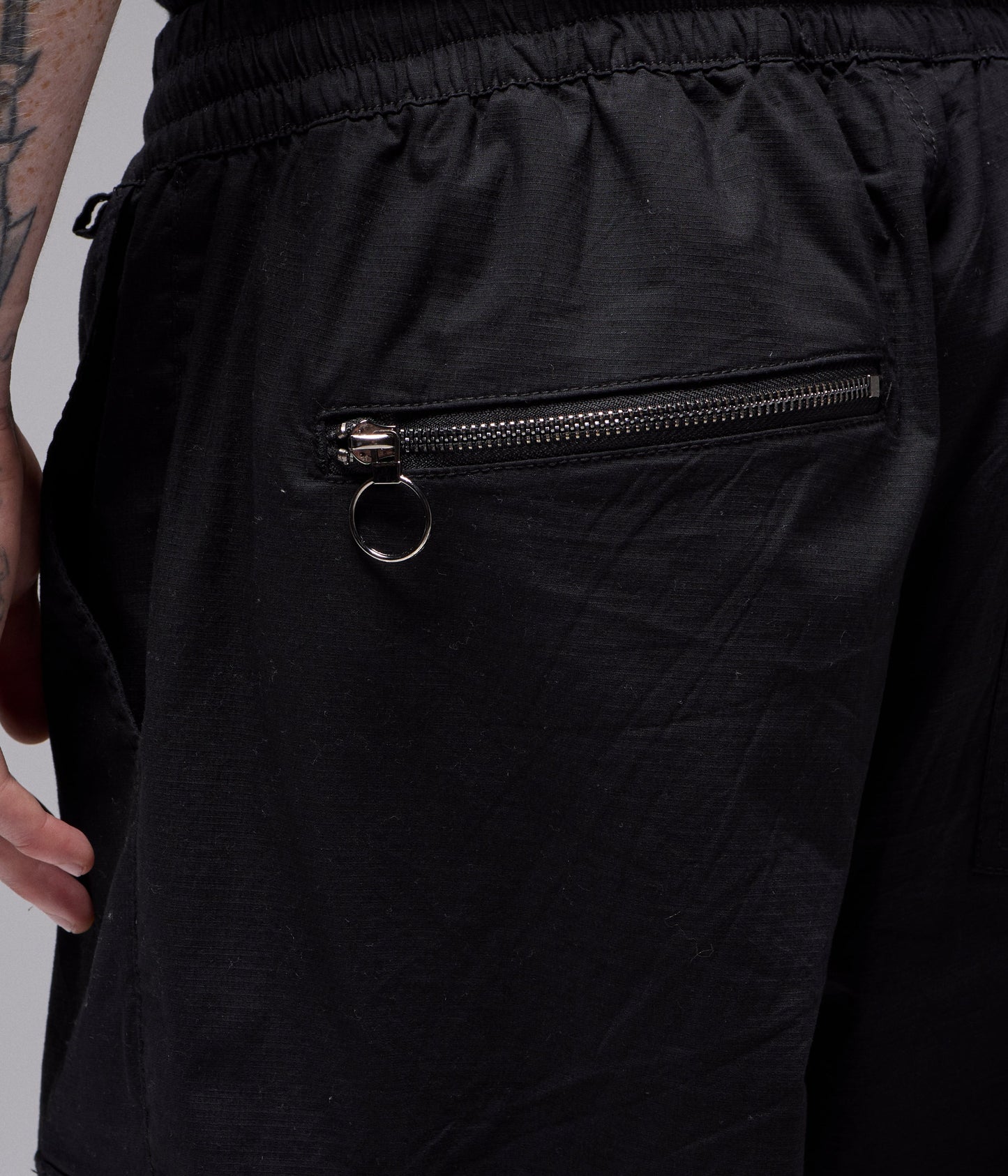 PRAYER CARGO PANT // BLACK