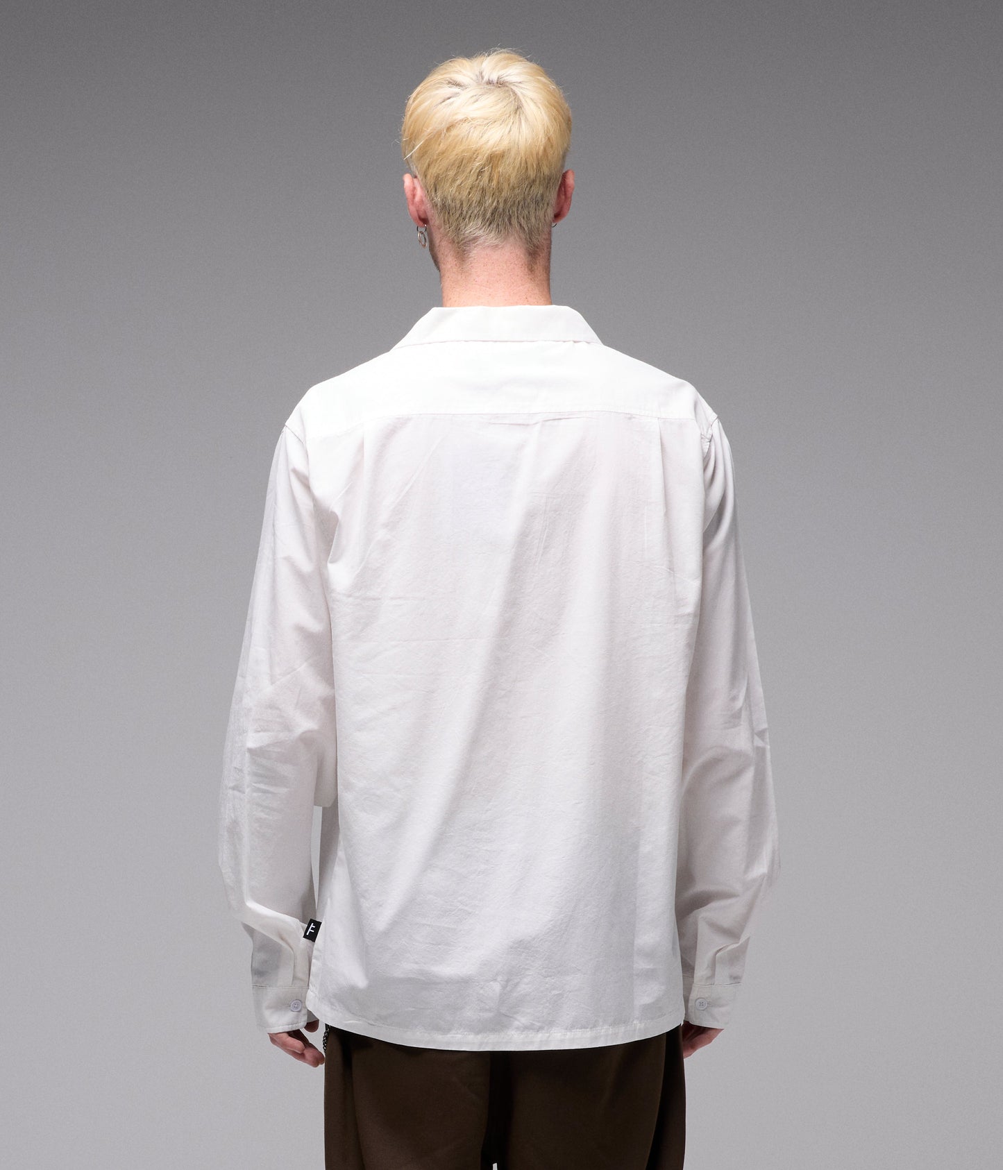 MARILYN AG LS SHIRT // WHITE