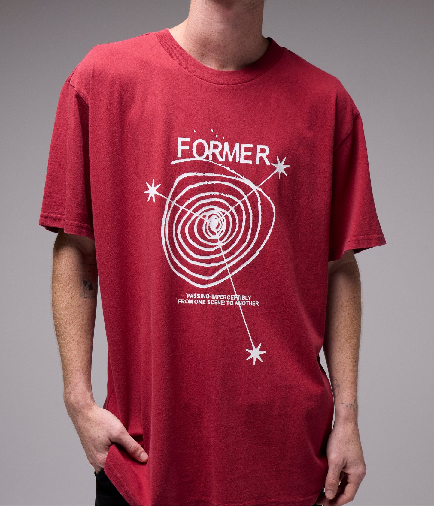 MINDLESS T-SHIRT // WASHED CRIMSON