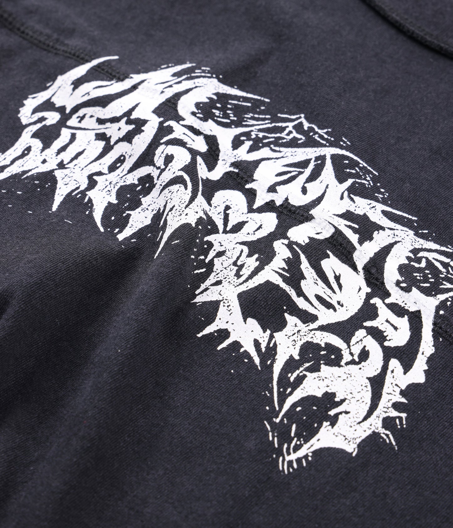 PRAISE T-SHIRT // WASHED BLACK