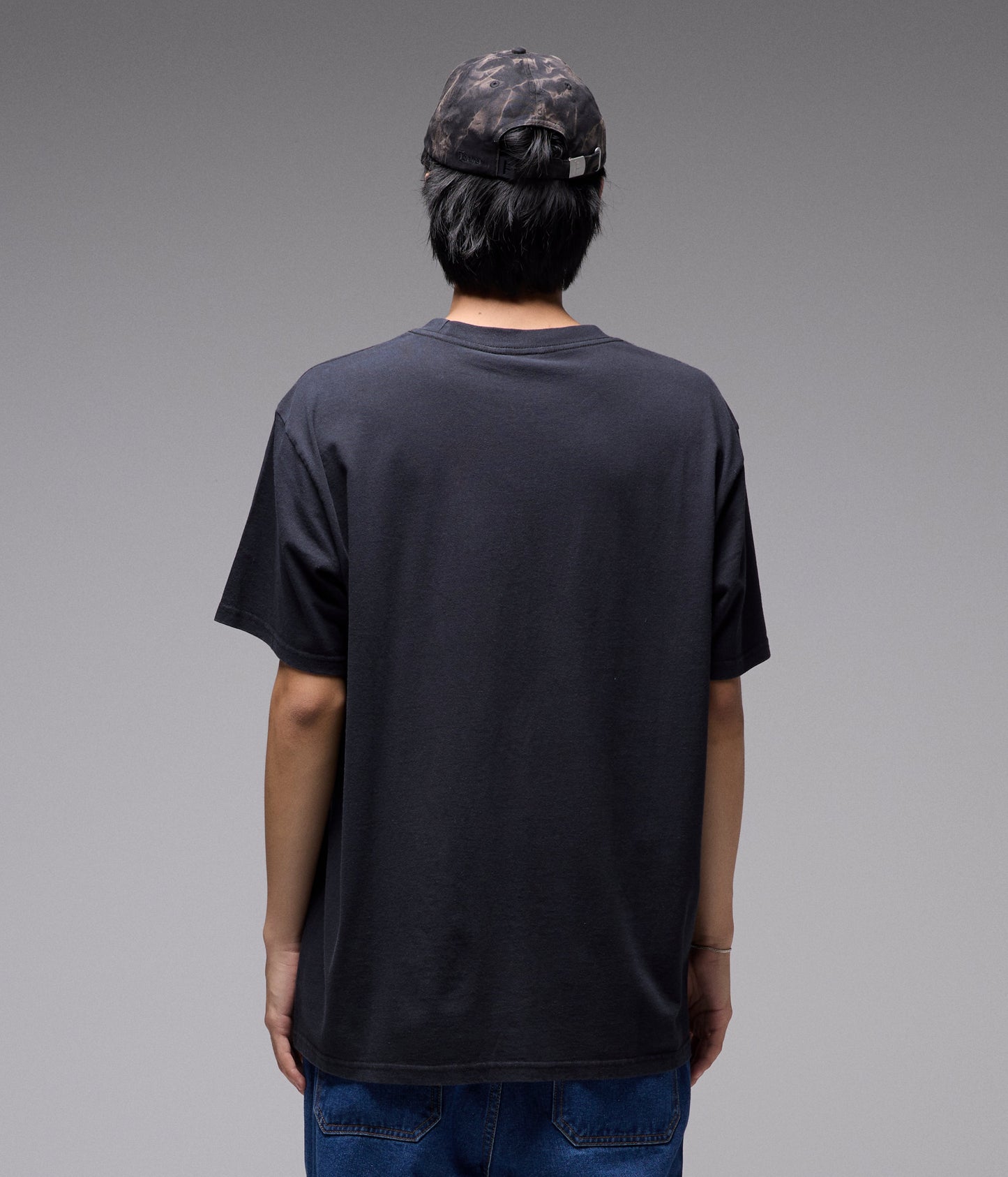 SHUNNING T-SHIRT // WASHED BLACK