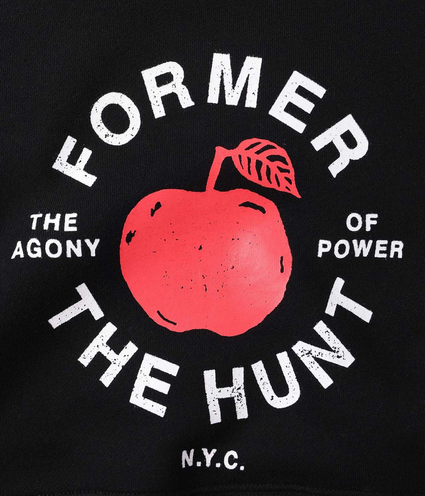 FH BIG APPLE HOOD // BLACK