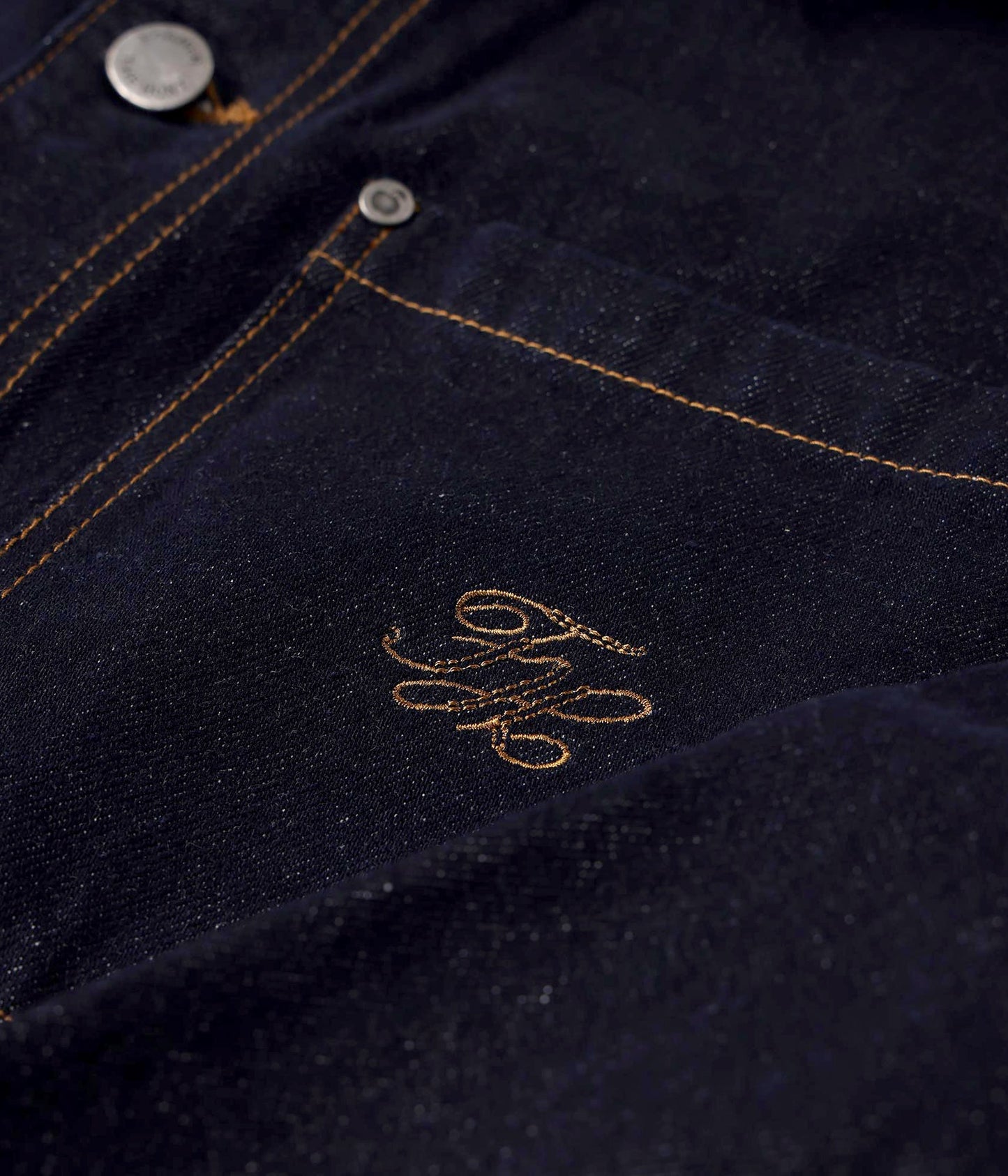 F x H JACKET // INDIGO DENIM