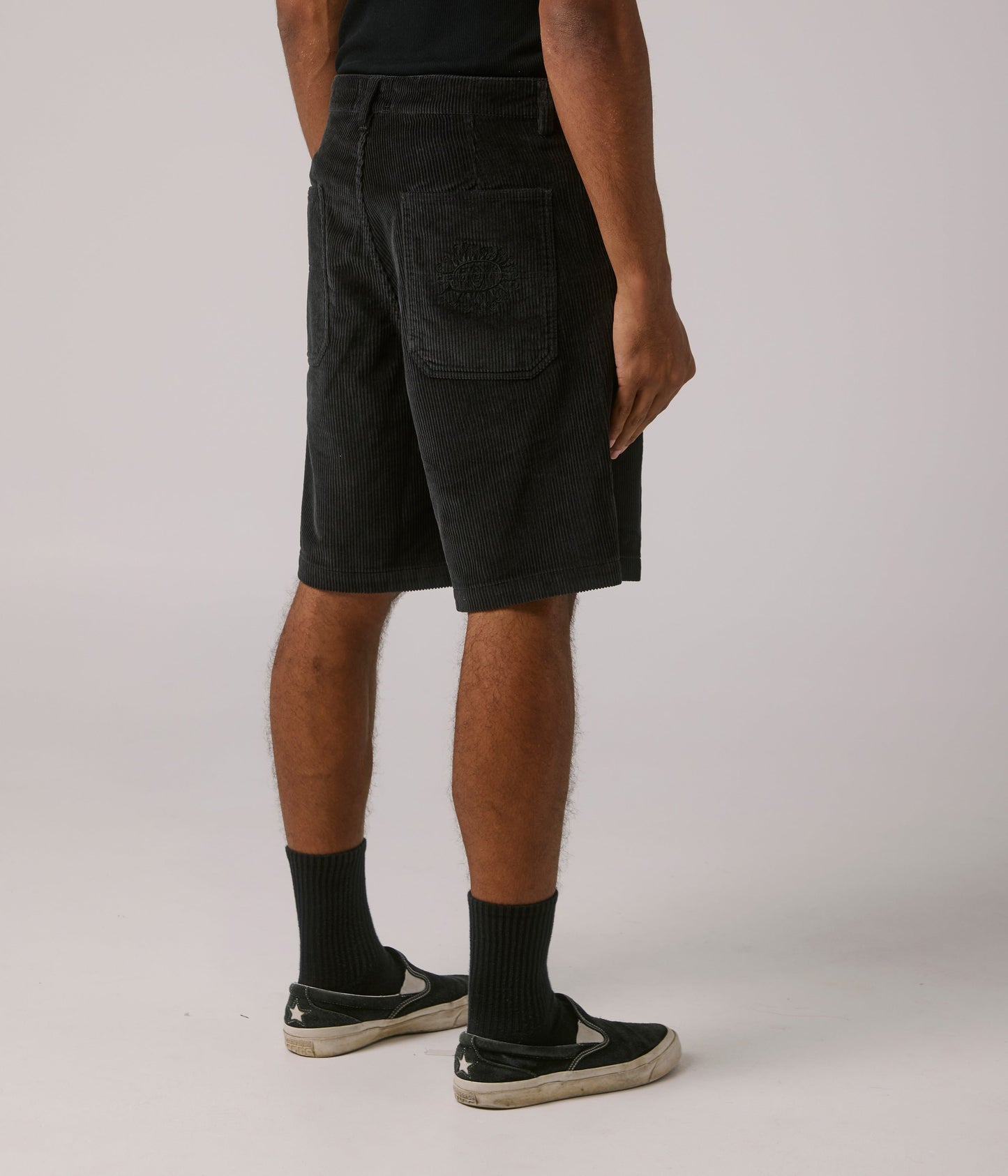 FORMER MERCHANDISE REYNOLDS 21' CORD WALKSHORT CHARCOAL