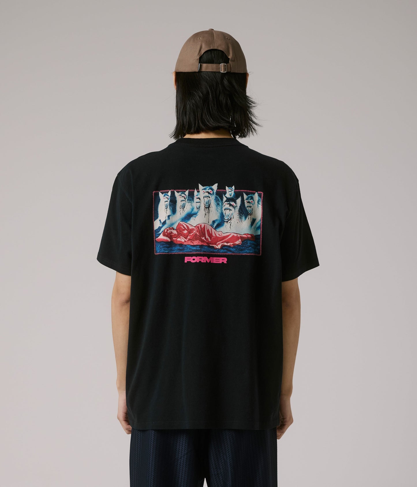 FORMER MERCHANDISE THEATER T-SHIRT BLACK