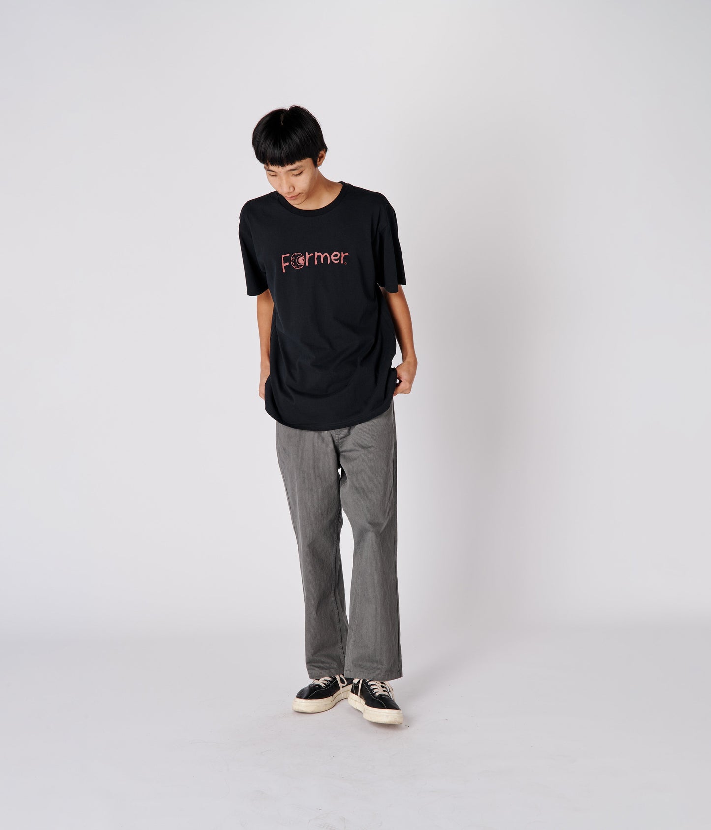 UVEITUS T-SHIRT // BLACK