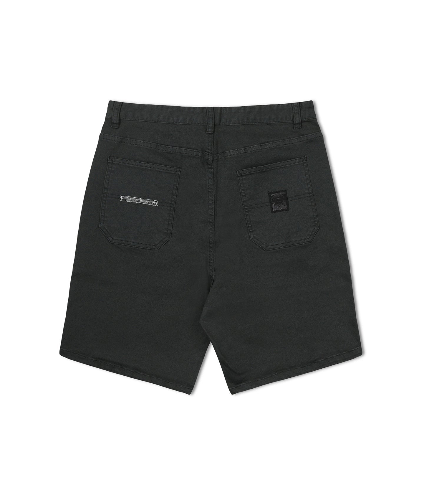 PRAYER PINSTRIPE WALKSHORT // BLACK