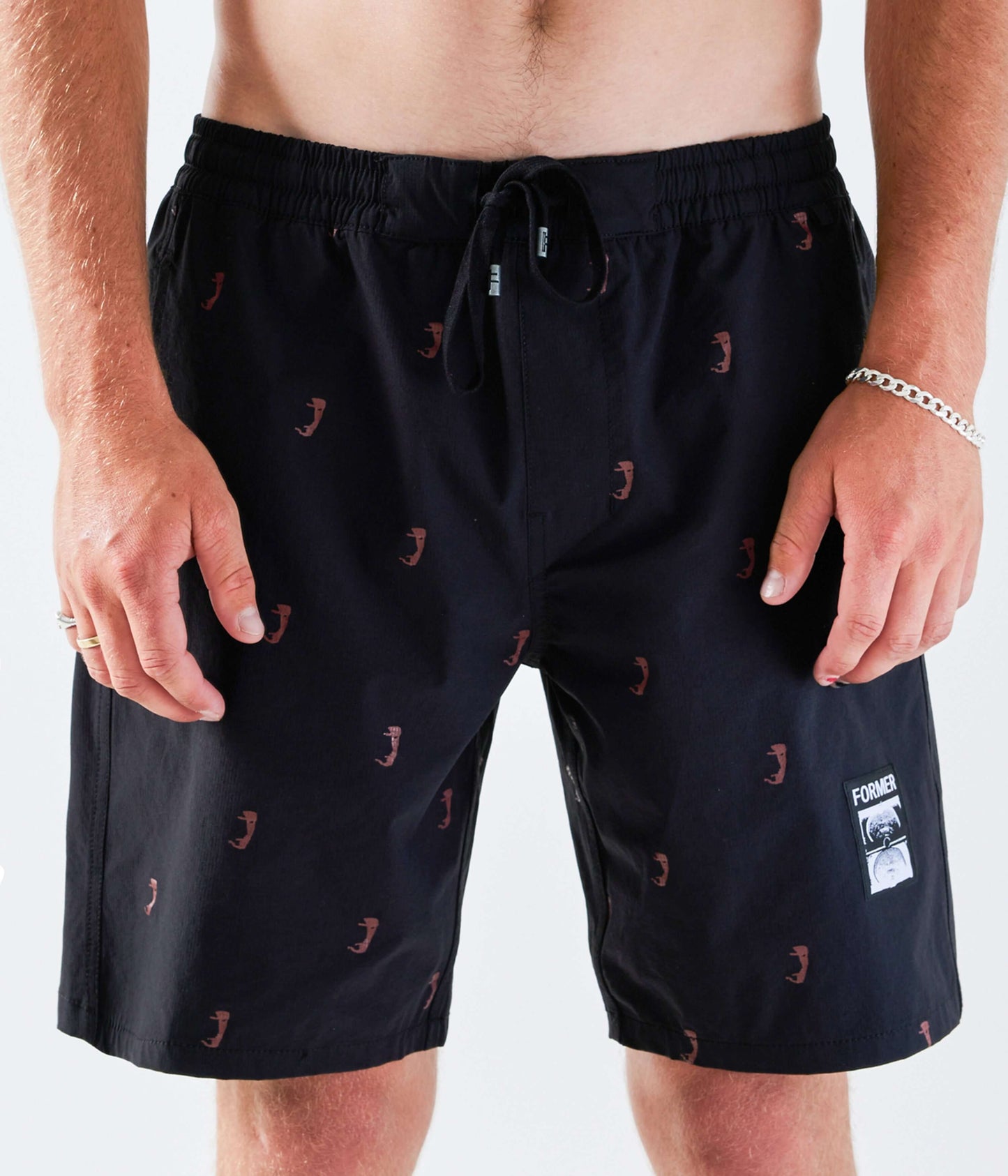 MEIN SWANS SWIM TRUNK // BLACK