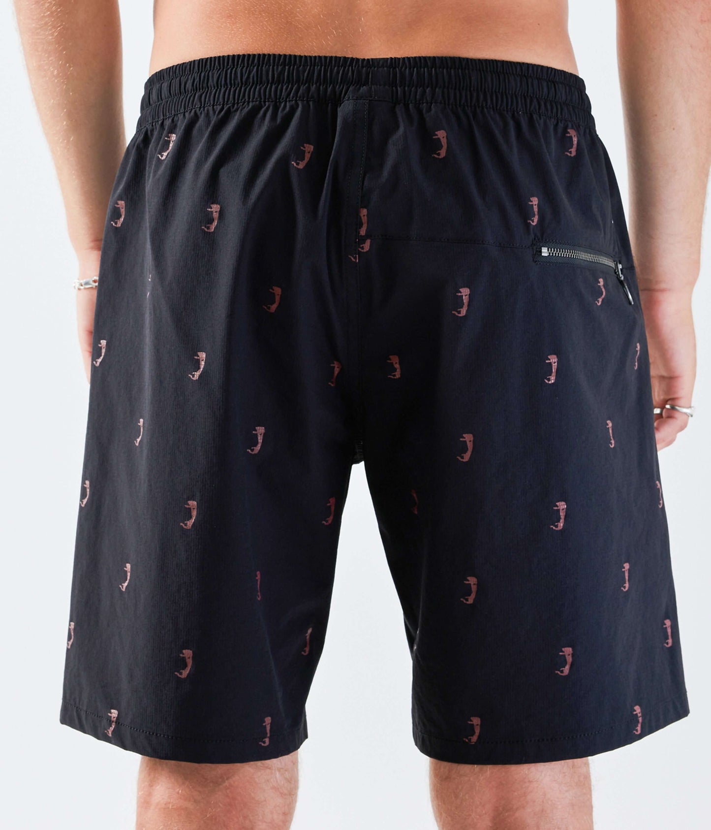 MEIN SWANS SWIM TRUNK // BLACK