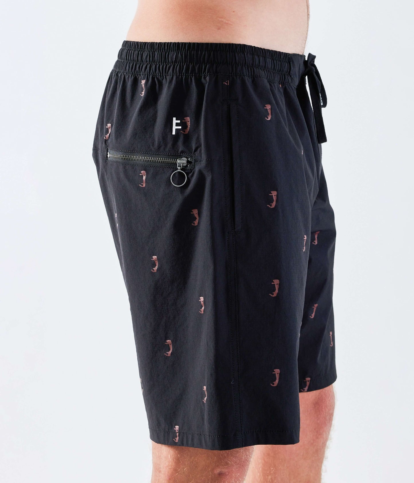 MEIN SWANS SWIM TRUNK // BLACK