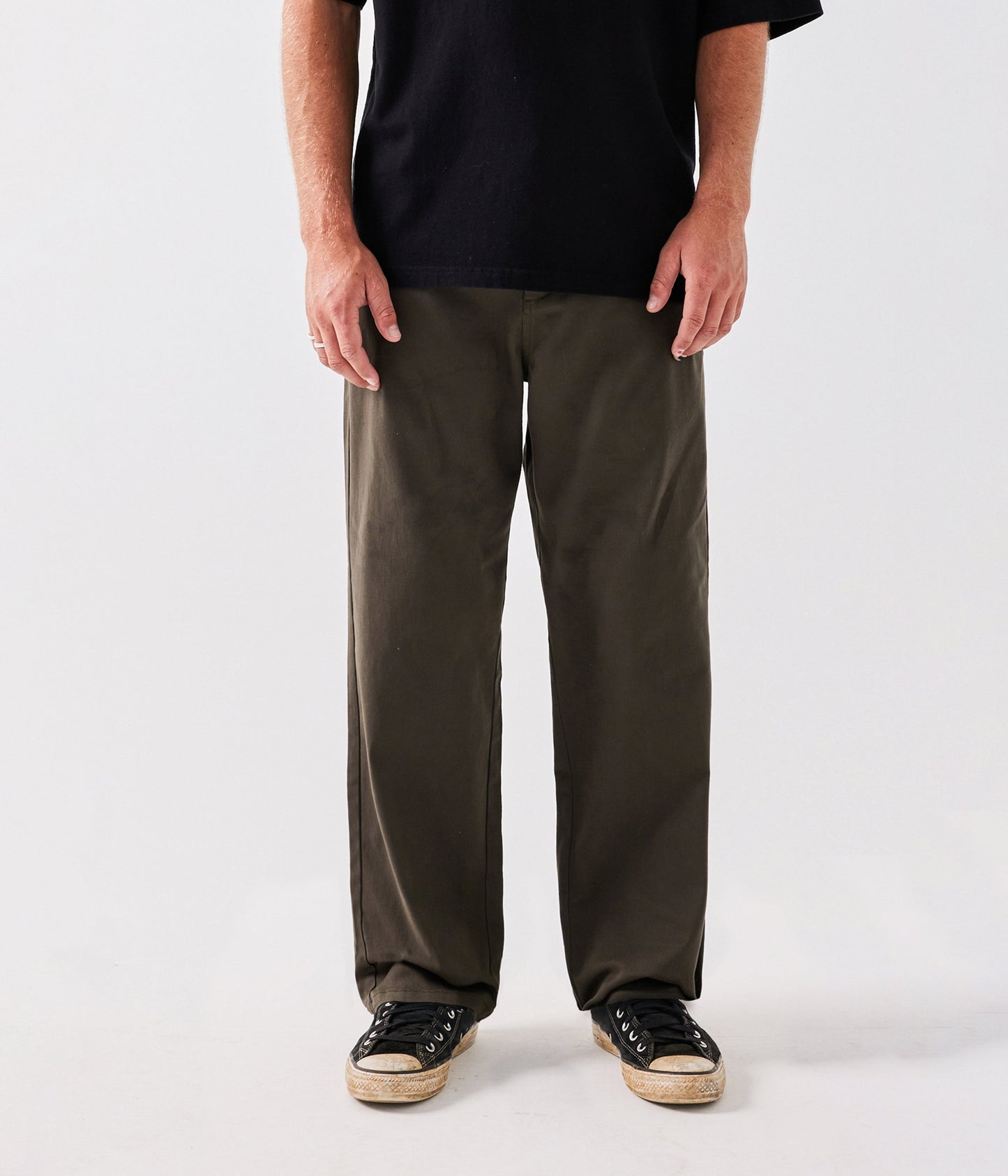 CRUX PANT - WIDE // DEEP OLIVE