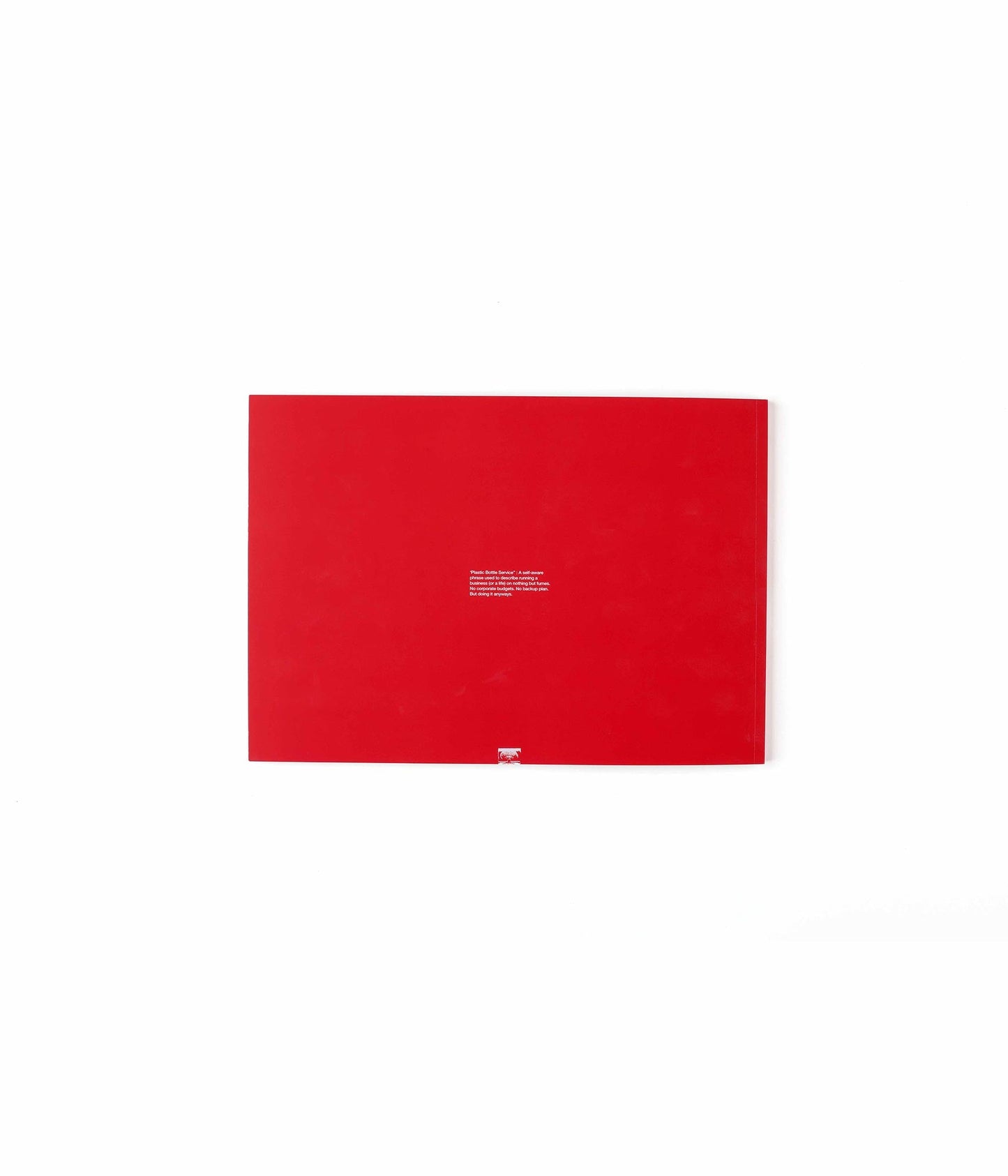 PLASTIC BOTTLE SERVICE // Limited Edition Photo Book
